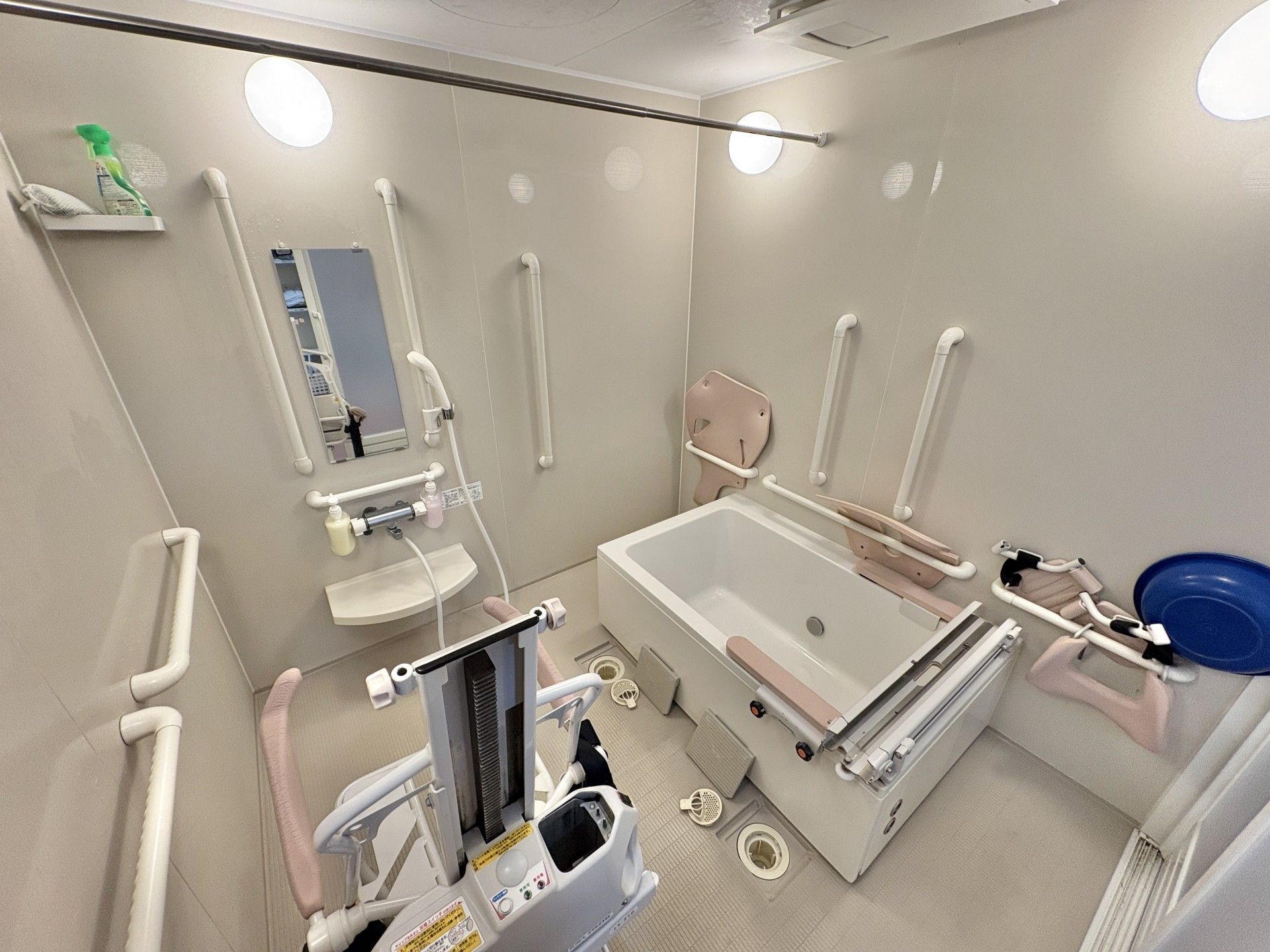 安全な入浴設備