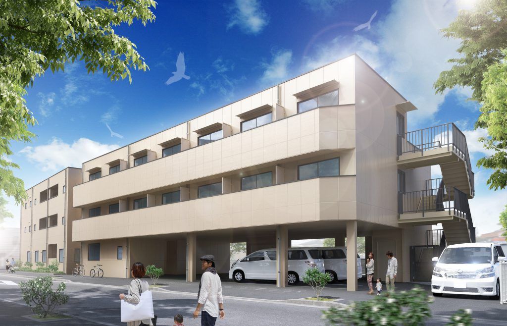 快適な外観の居住施設