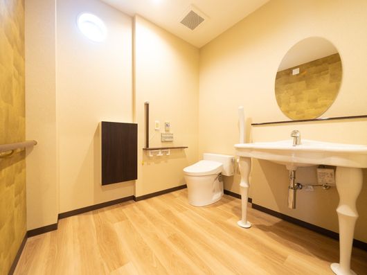 車椅子対応トイレ