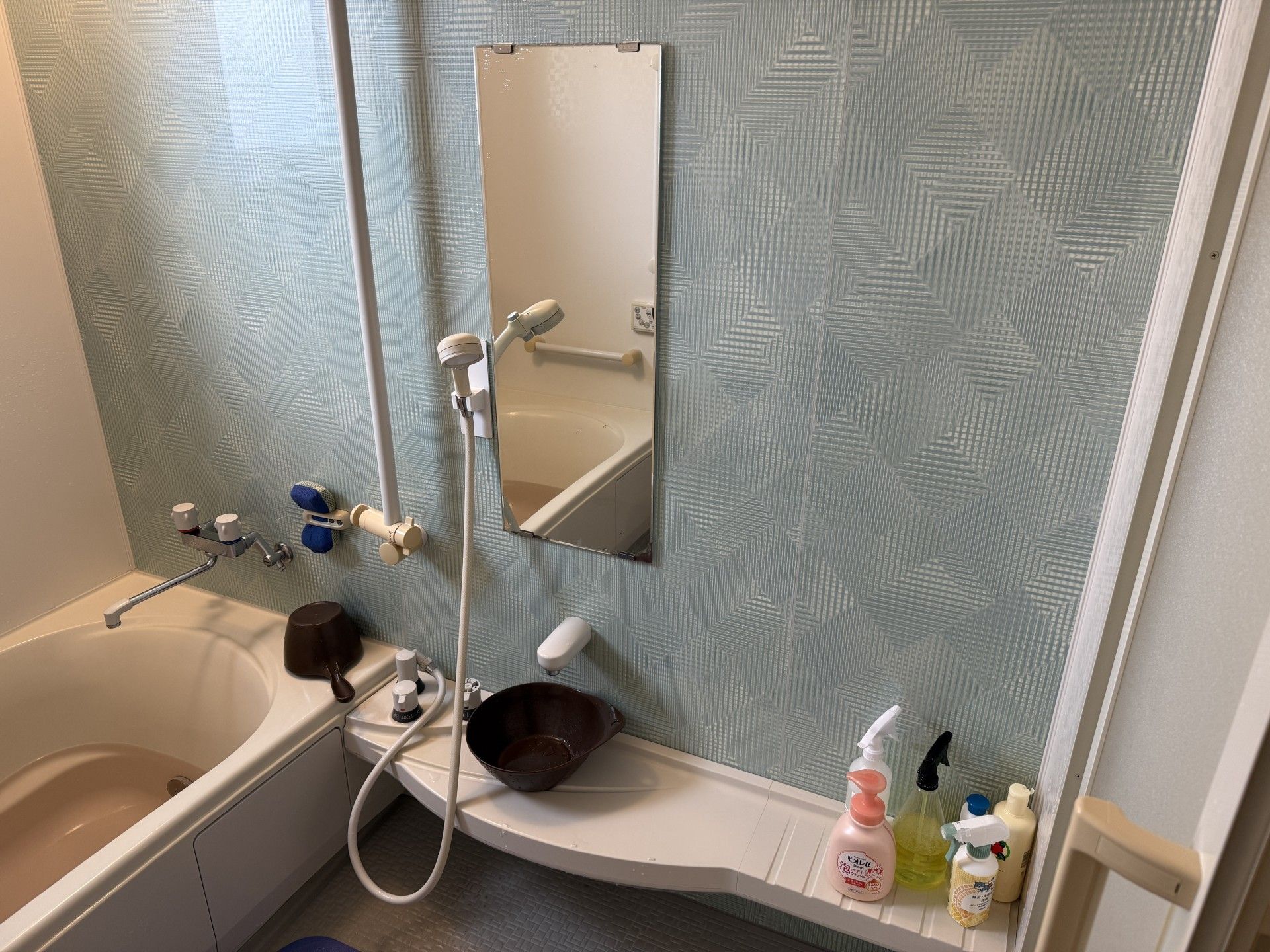 使いやすい浴室