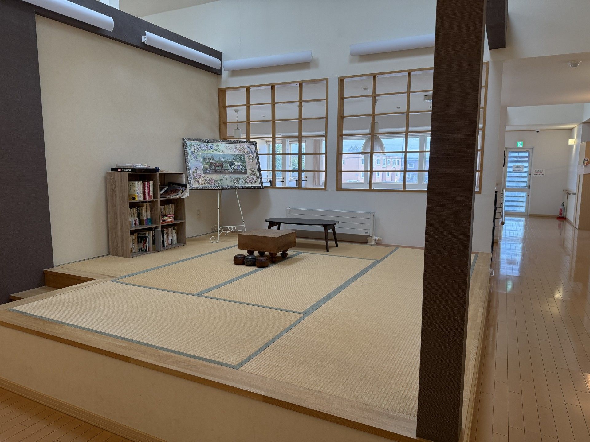 畳のあるくつろぎスペース