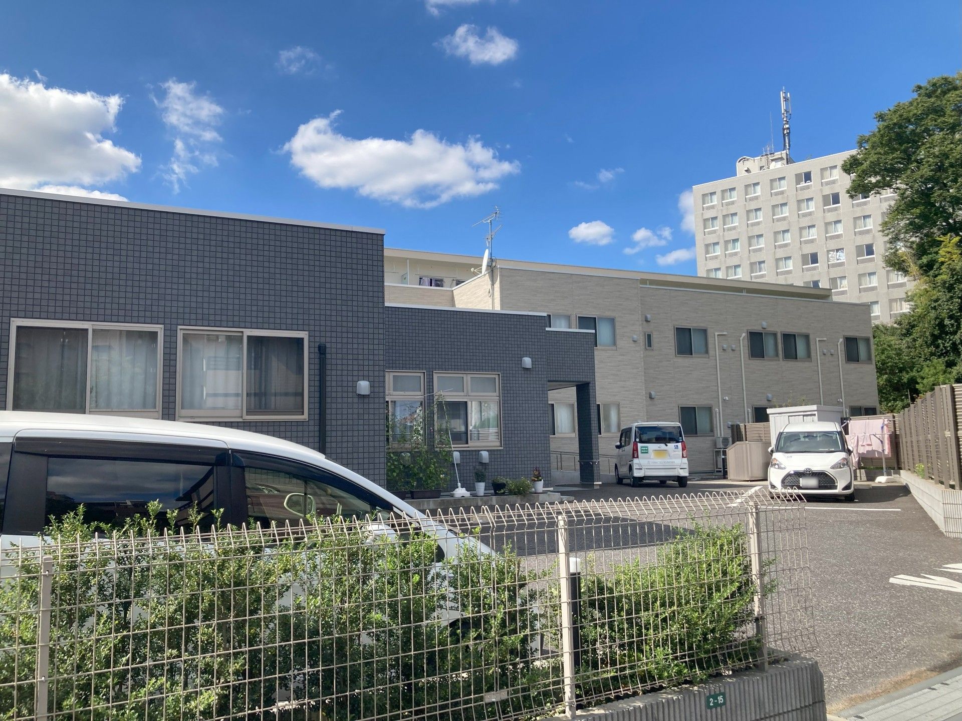 快適な施設の外観