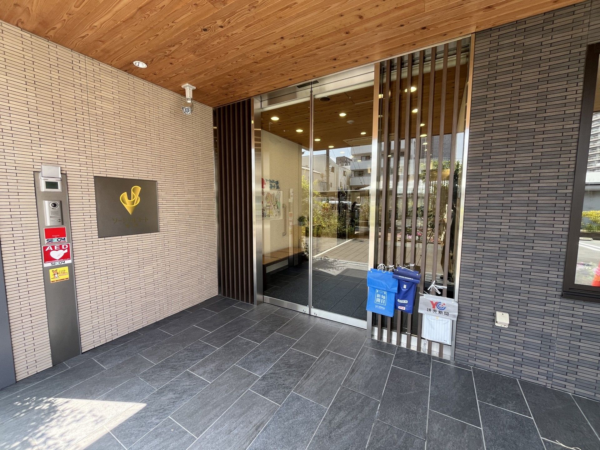 エントランスの様子