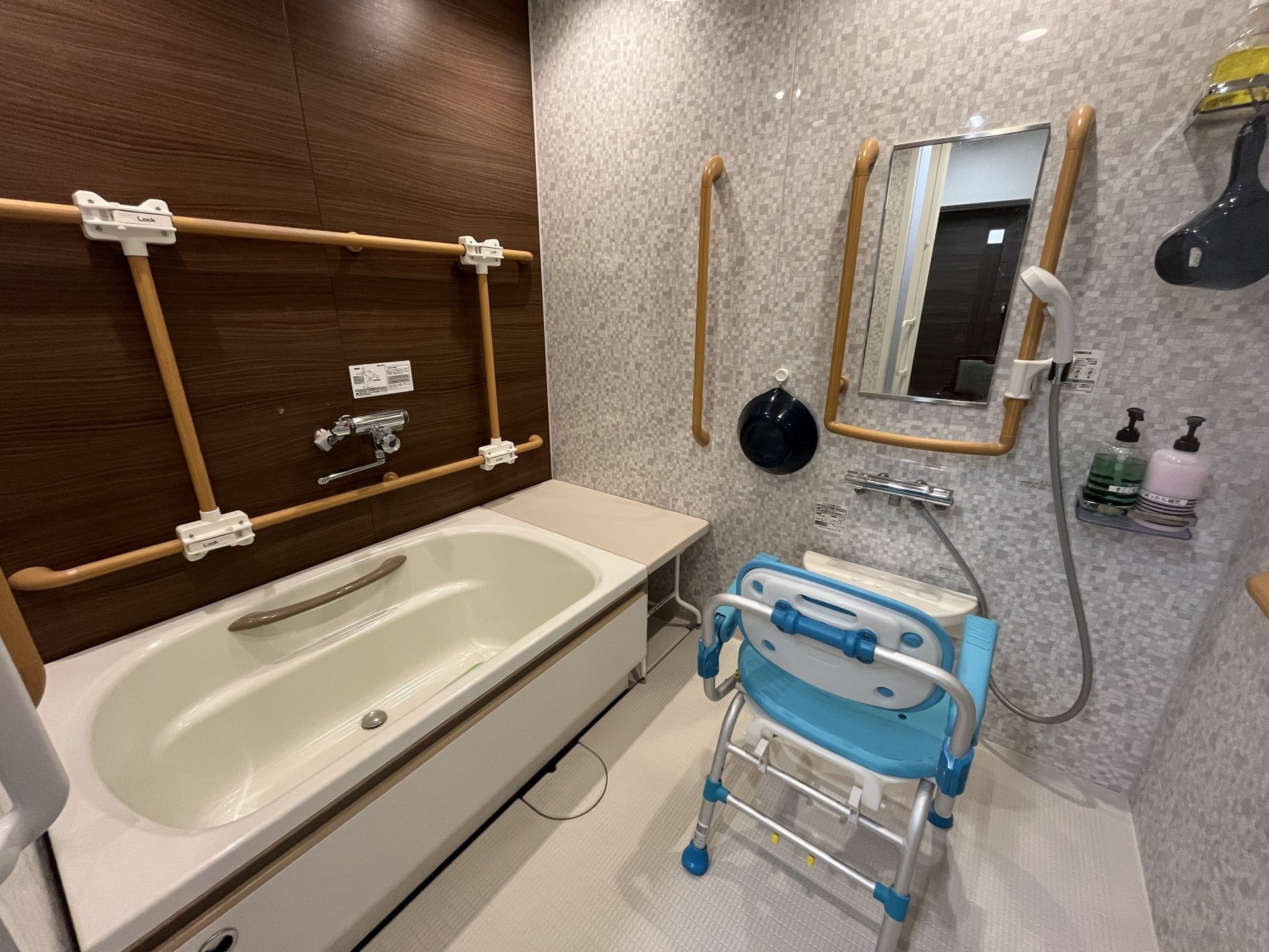 安全な入浴設備