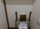 バリアフリー対応のトイレの内部