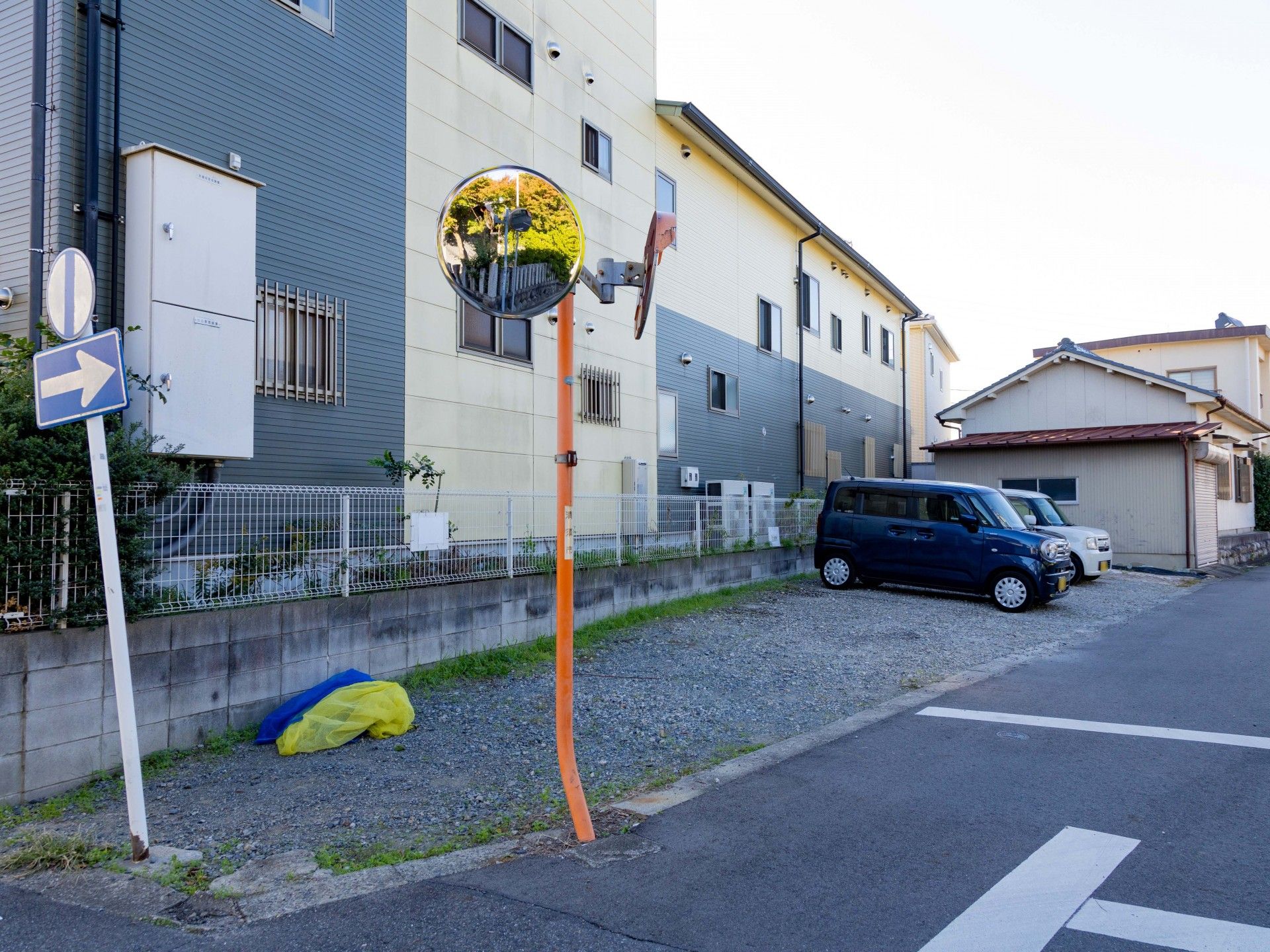 安全な交差点の角地