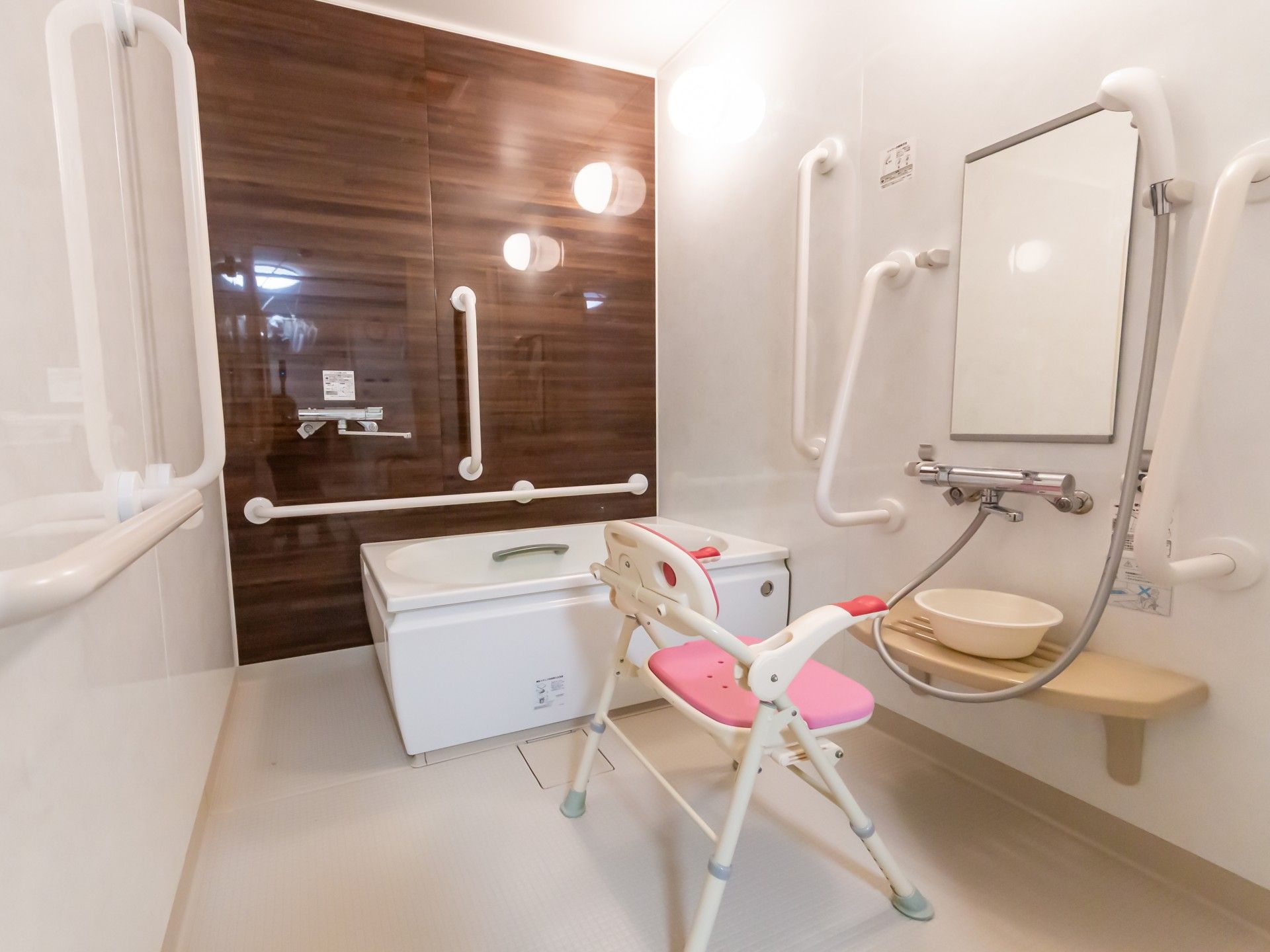 安全な入浴設備