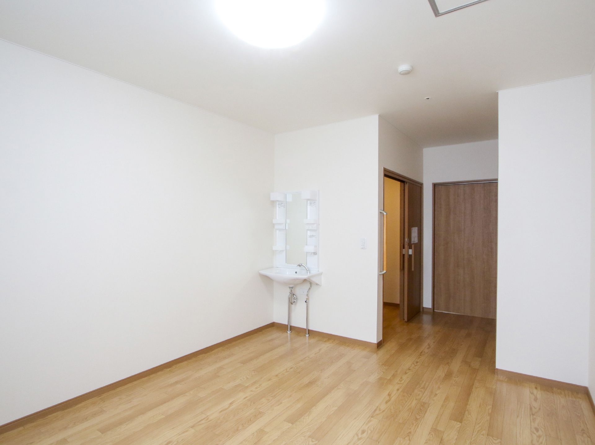 広々としている全部屋個室の施設