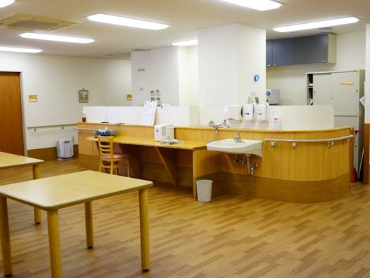 食堂カウンター