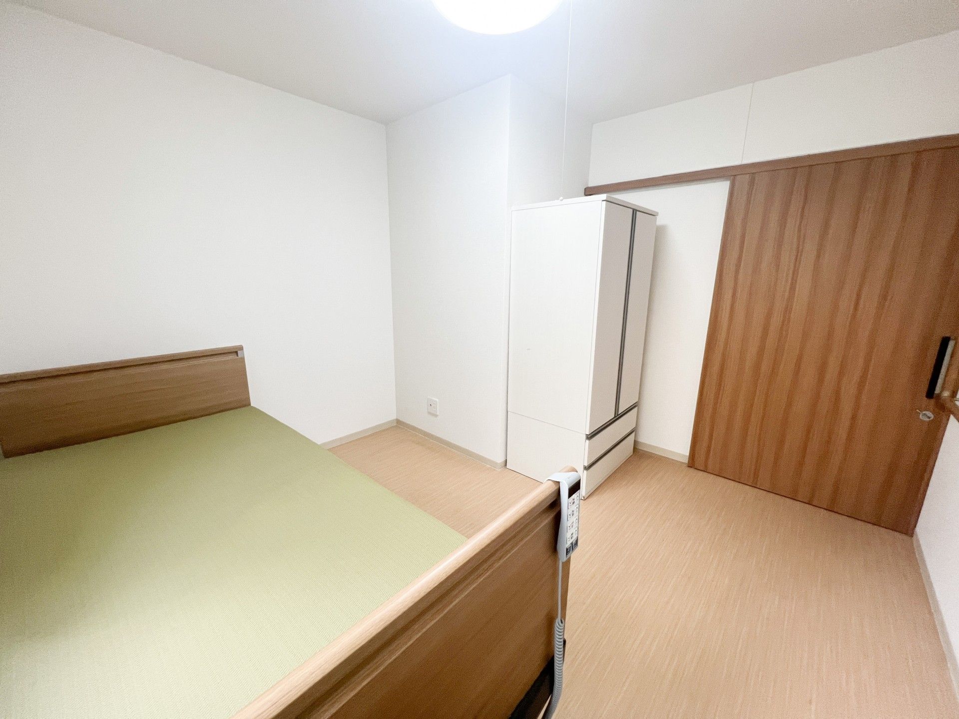 清潔な個室の一角