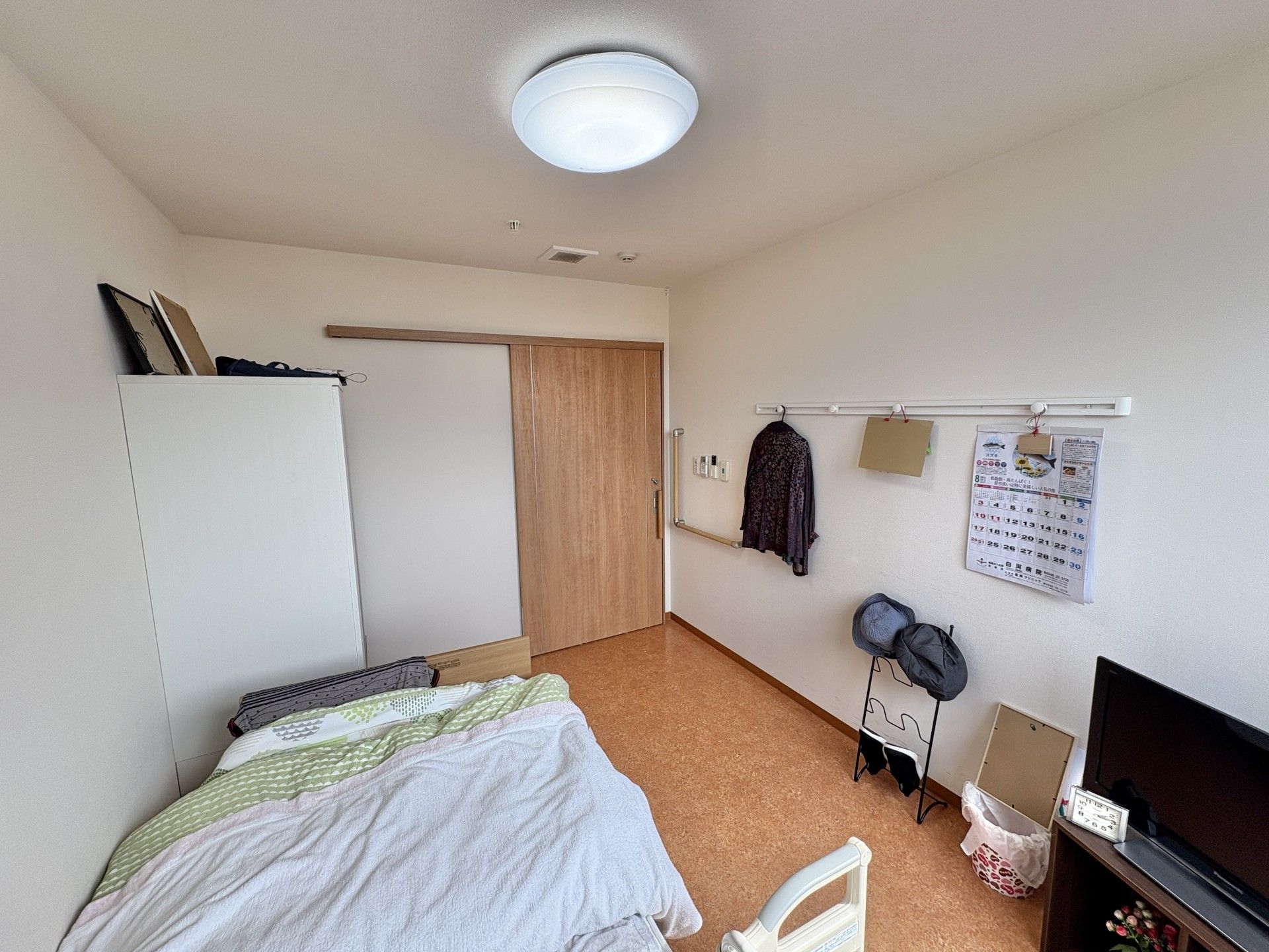 落ち着いた個室の一角