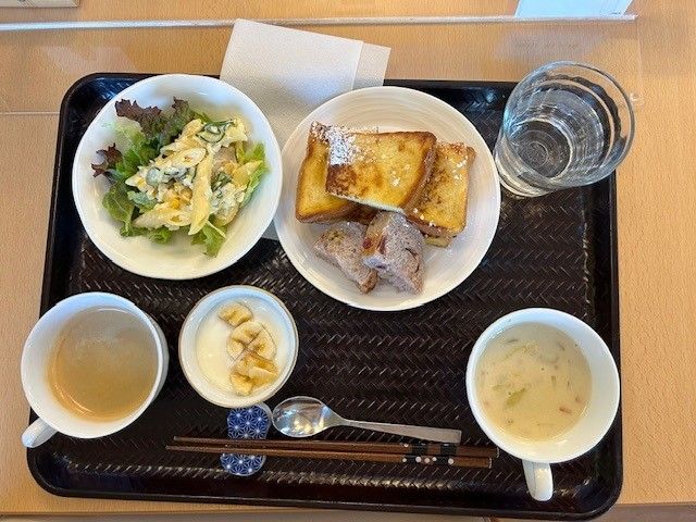 バランスの良い朝食の一例