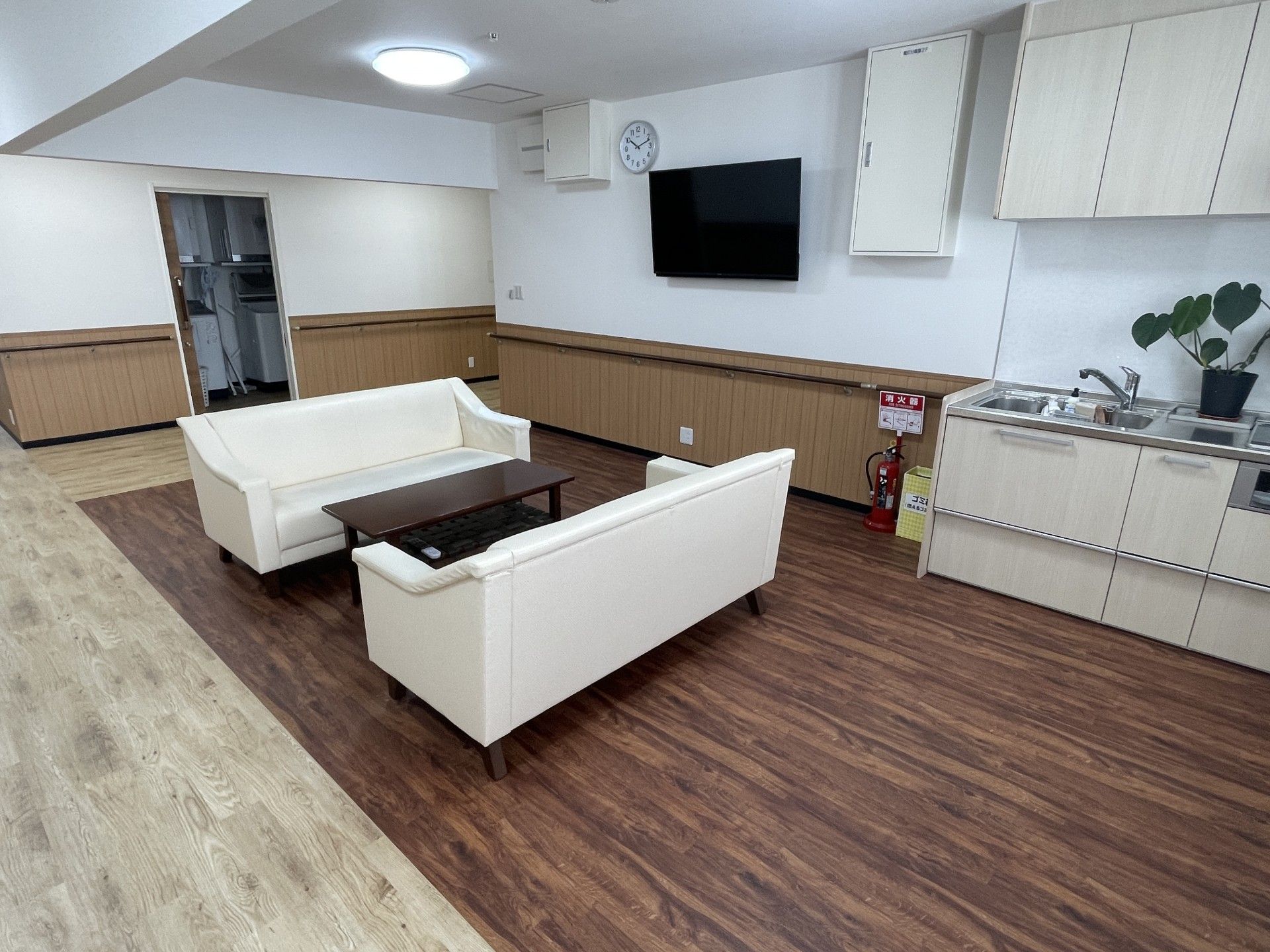 くつろぎのリビングスペース