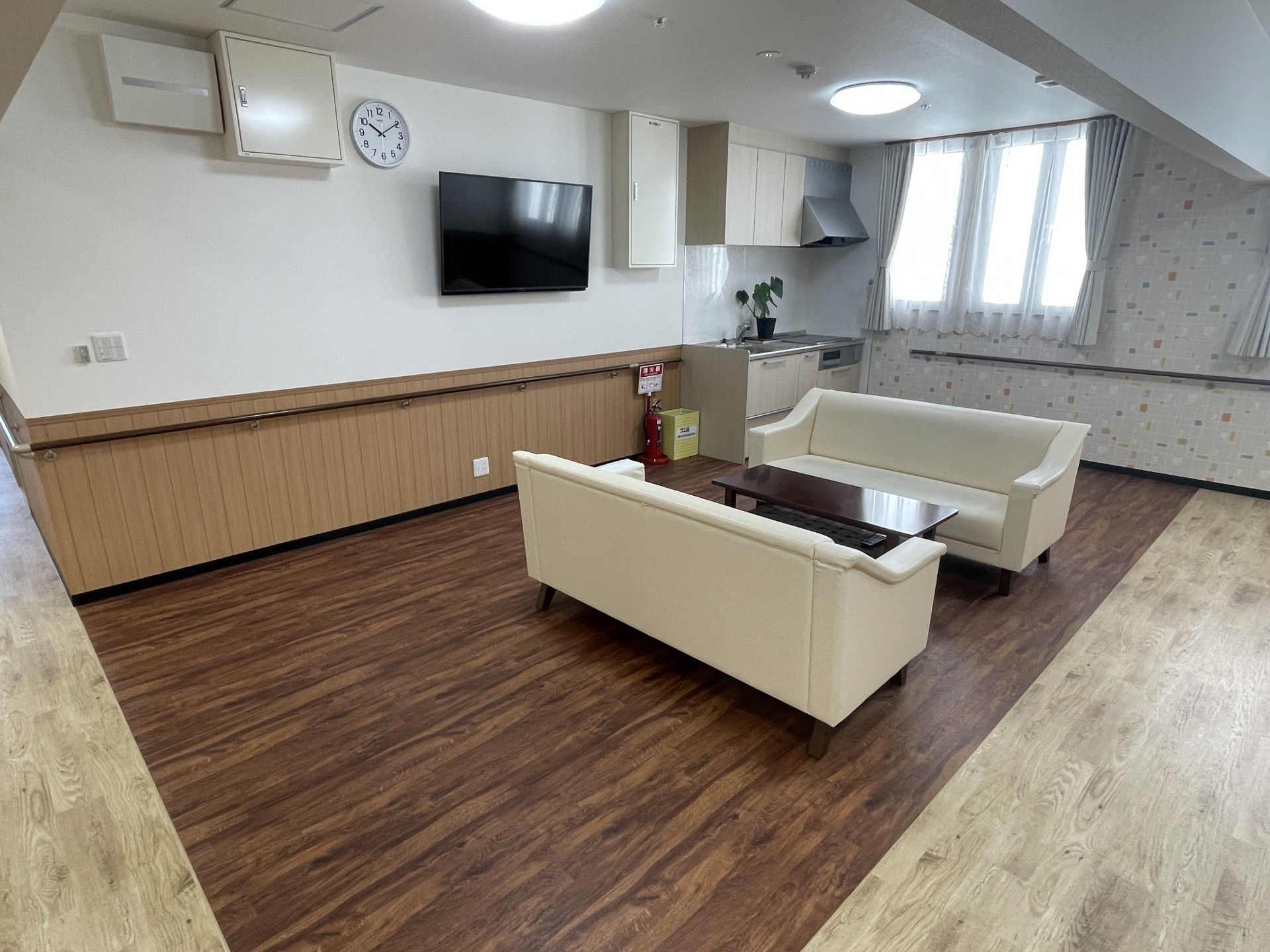 くつろぎのリビングスペース