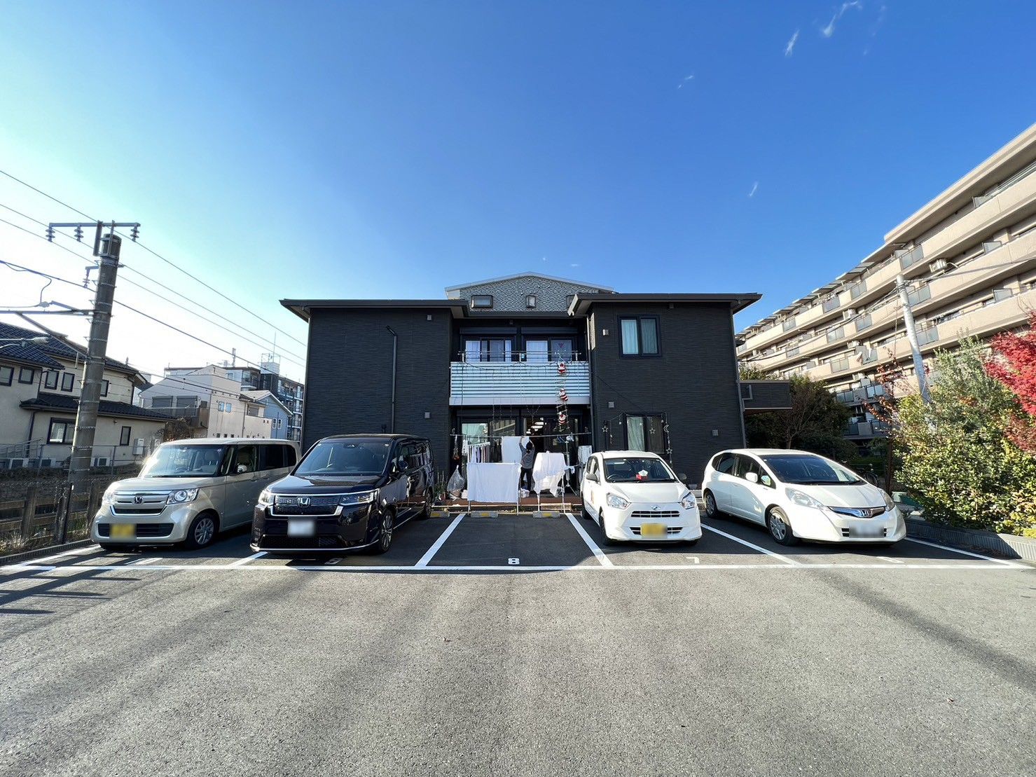 明るい外観の居室