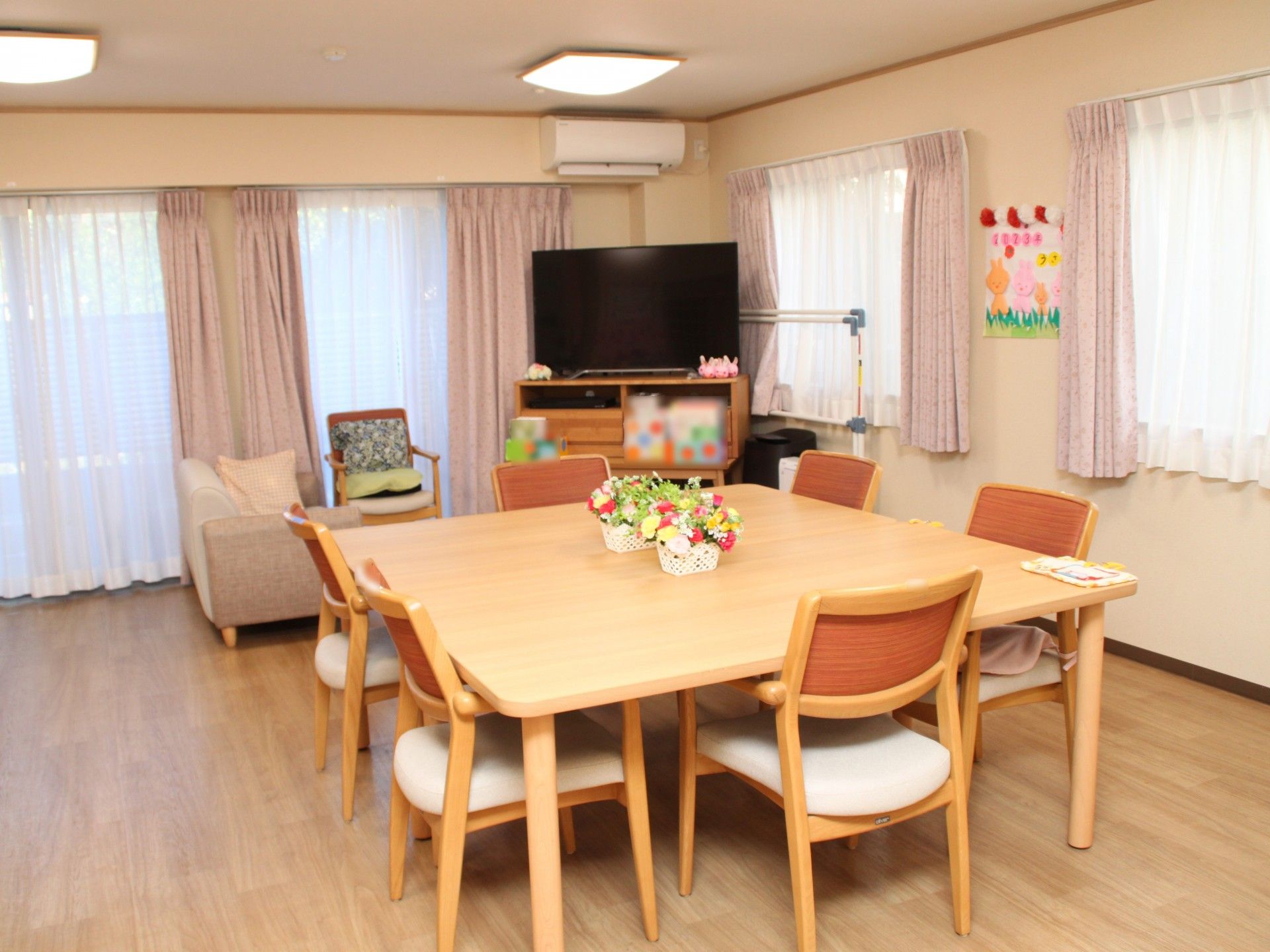 リビングの日常風景