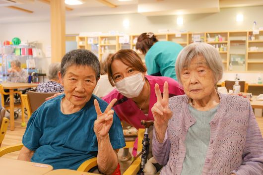 利用者様と職員