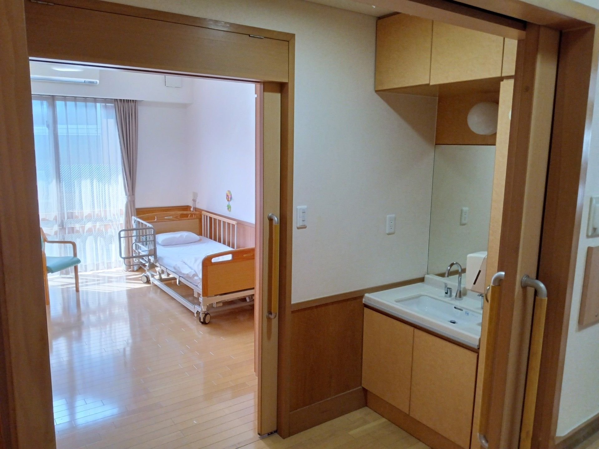 快適な個室の居室