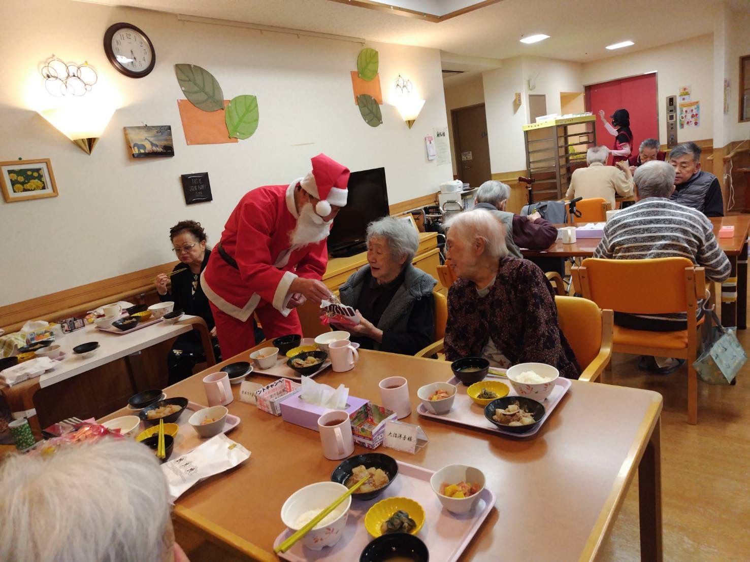 食事時の楽しいひととき