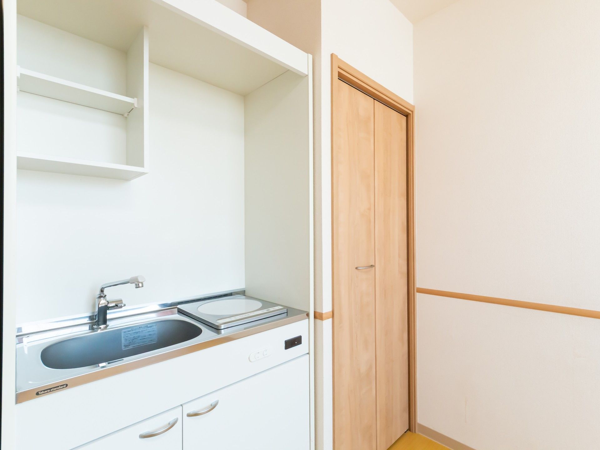 シンプルなキッチン