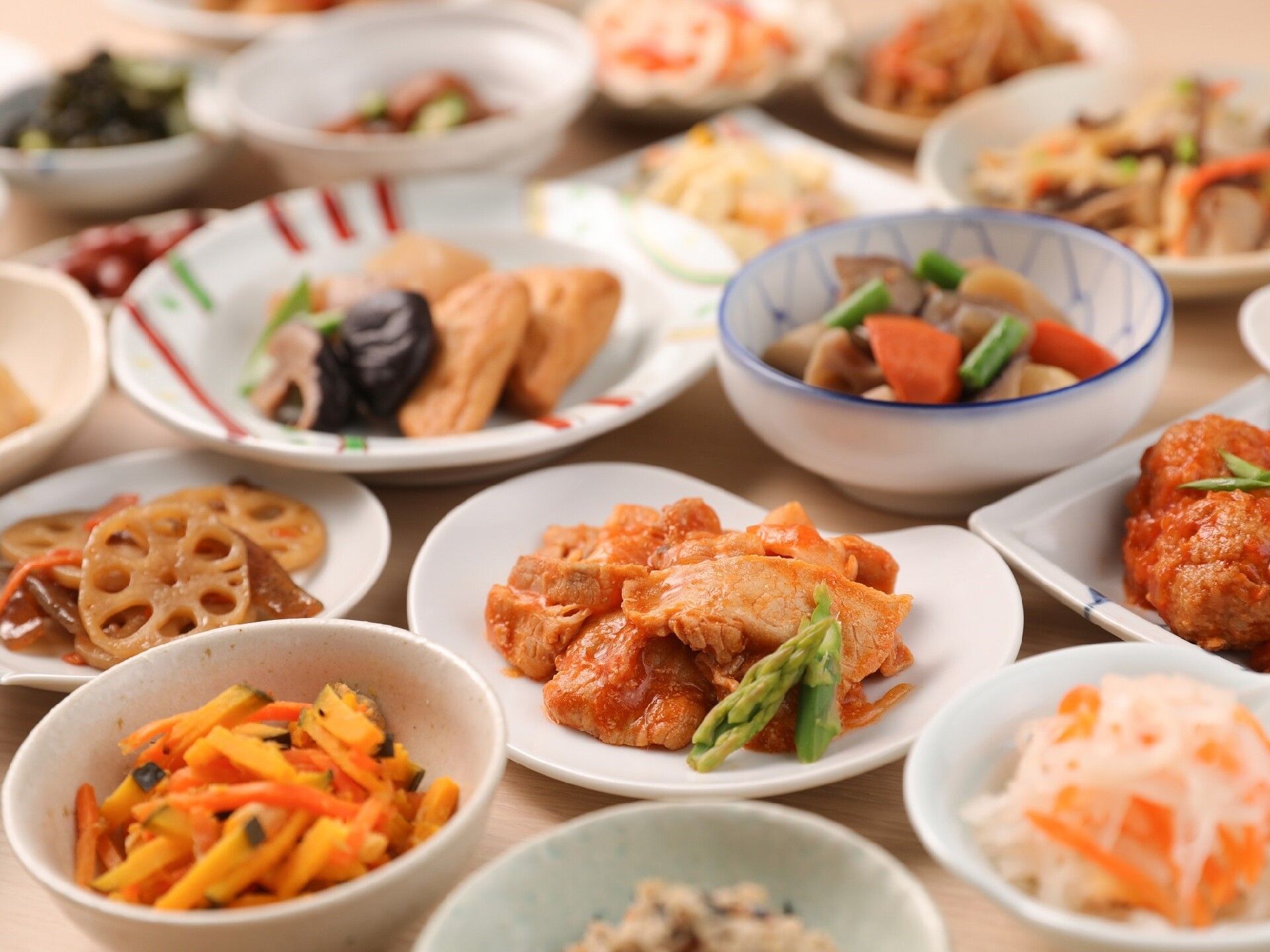 栄養バランスはもちろん、味もおいしいバリエーション豊かなおかず