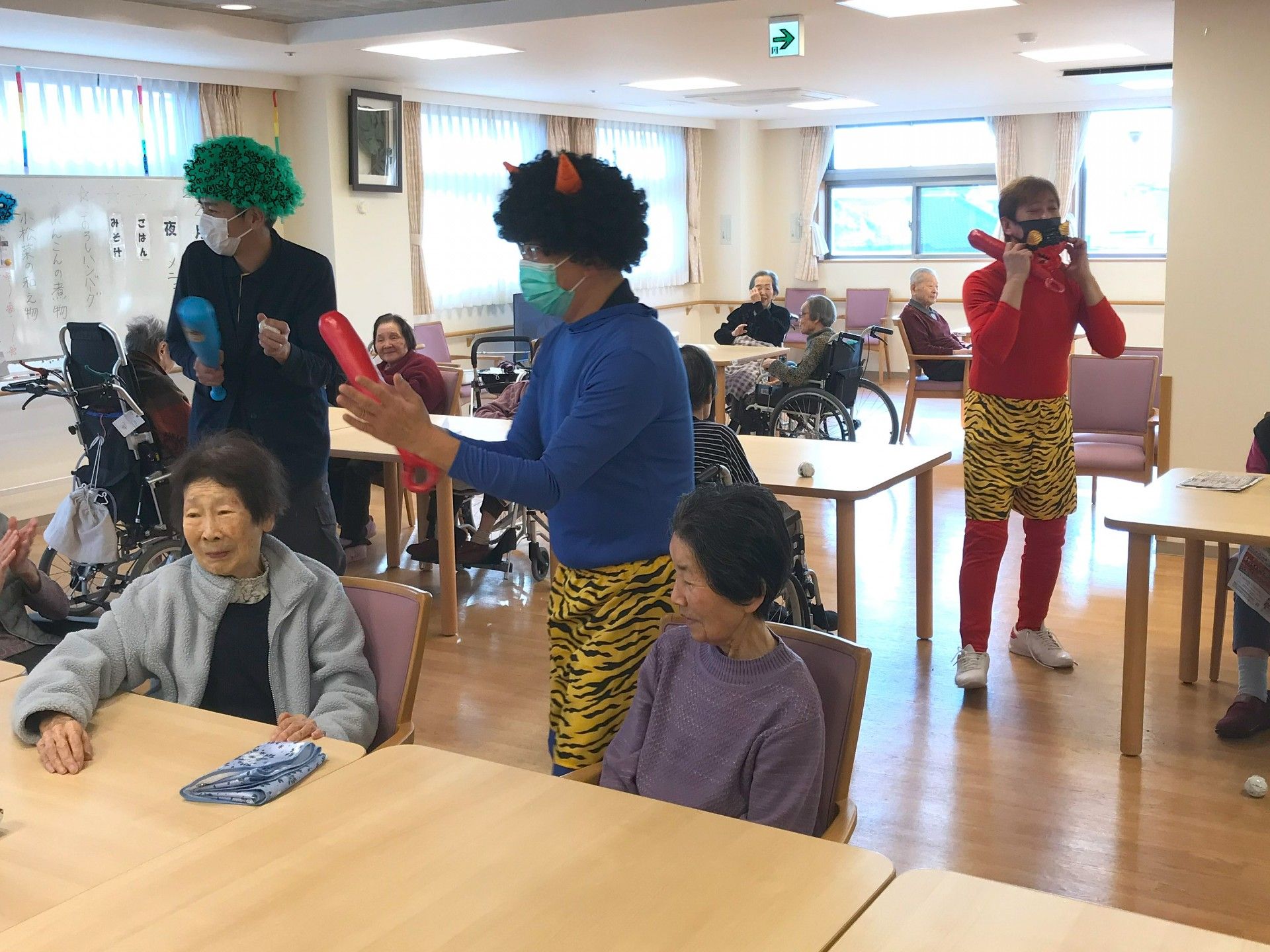 楽しいイベントの様子