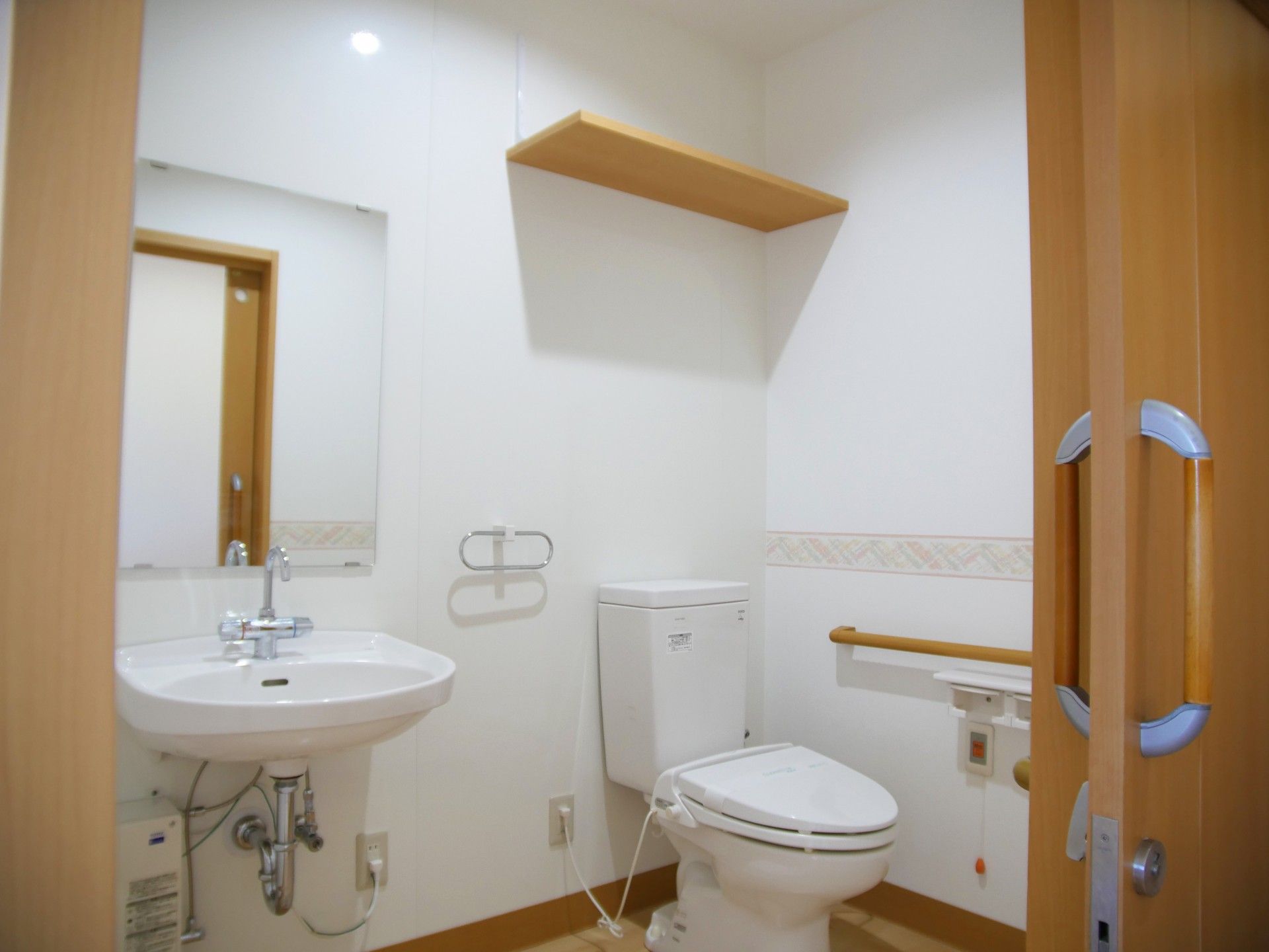 清潔なトイレ空間