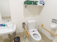 介護施設の洋式トイレスペース