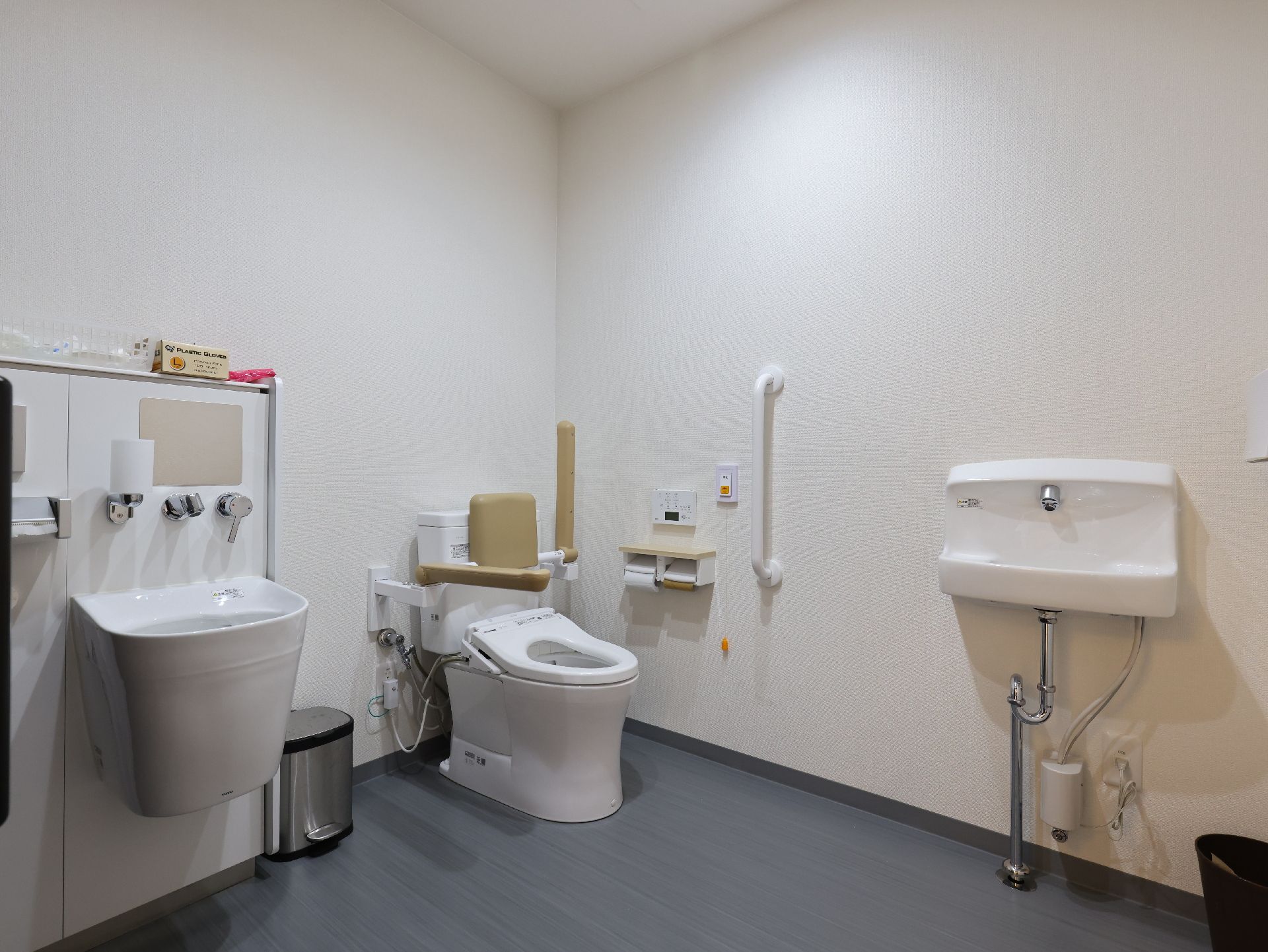 多機能トイレのある老人ホーム
