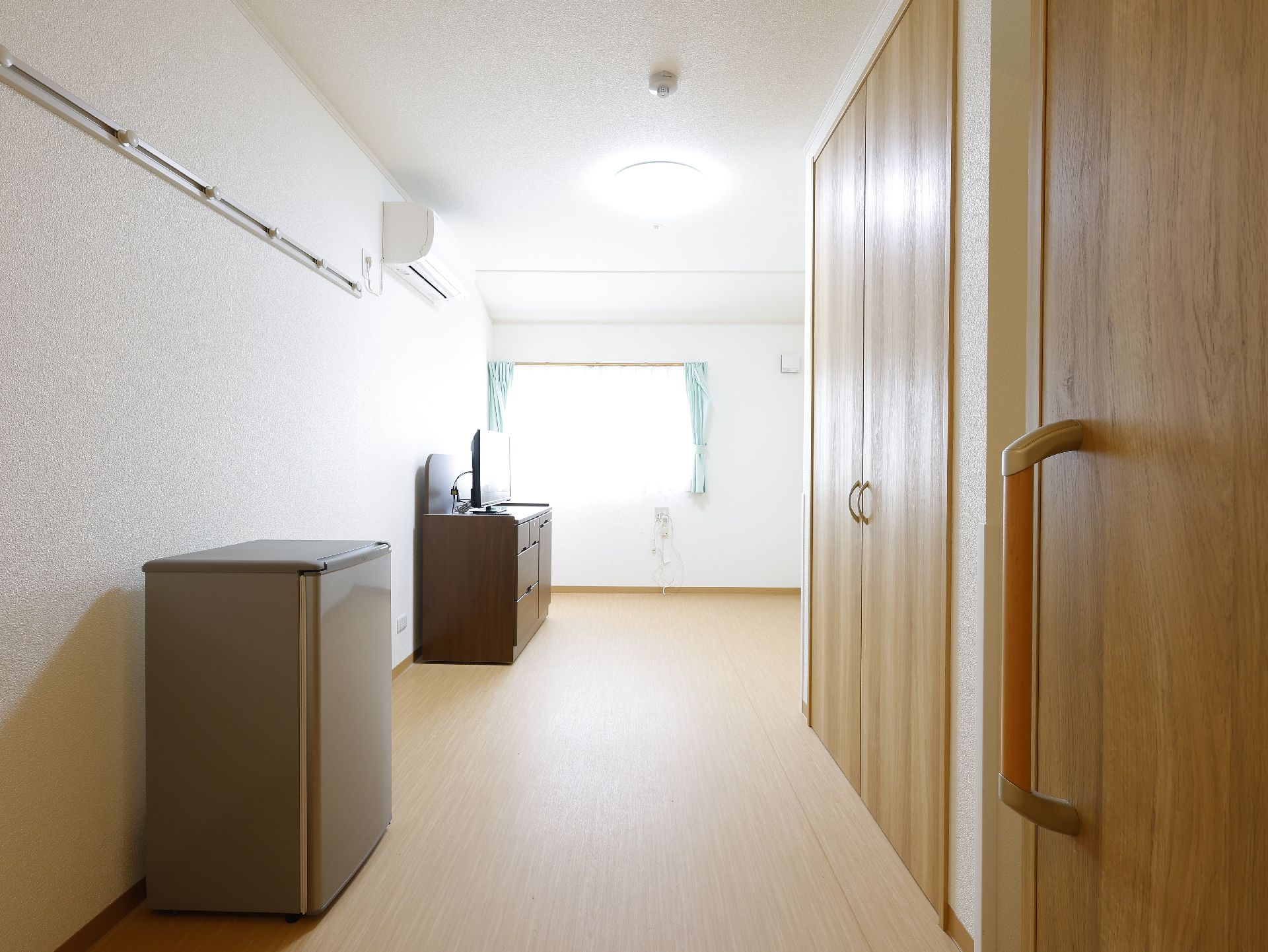 エアコンが設置された居室