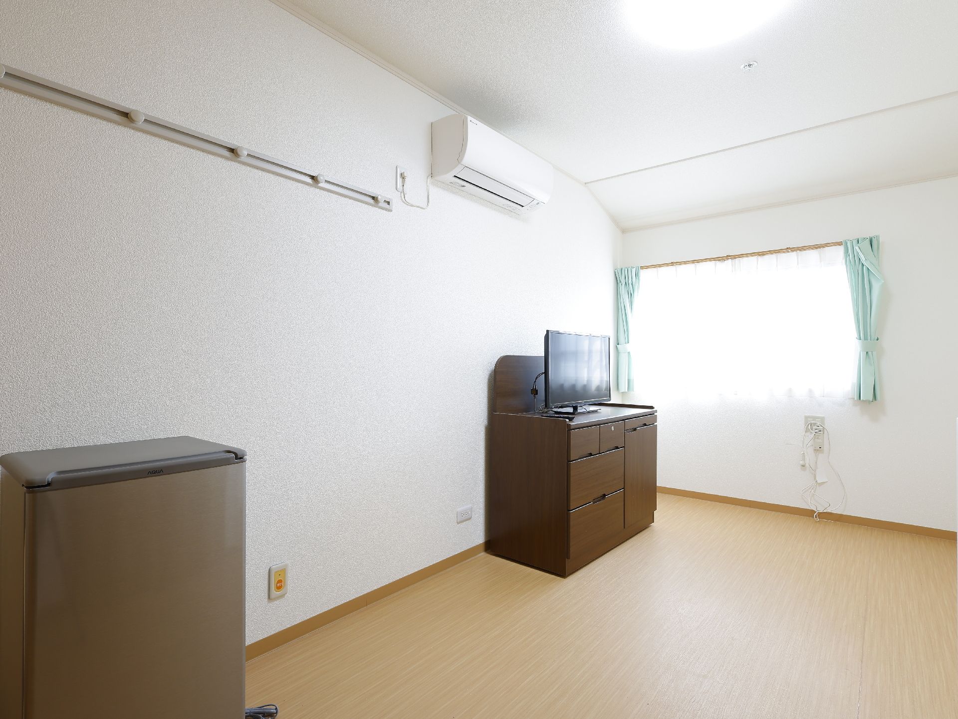 エアコンが設置された居室