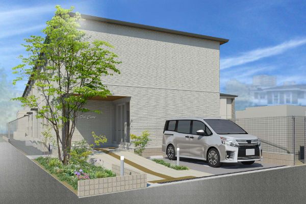 快適な施設の外観
