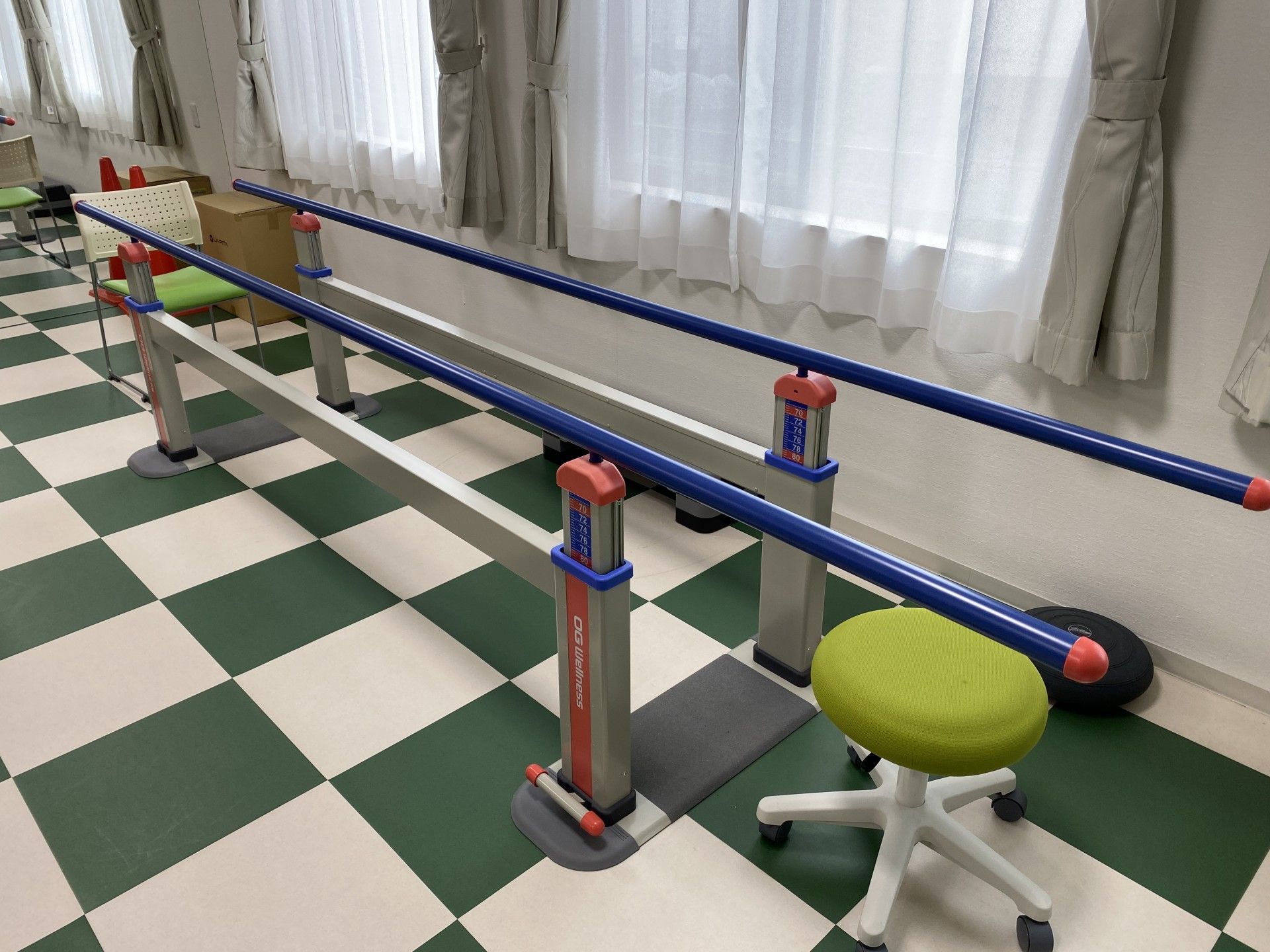 リハビリ用のバランスバー