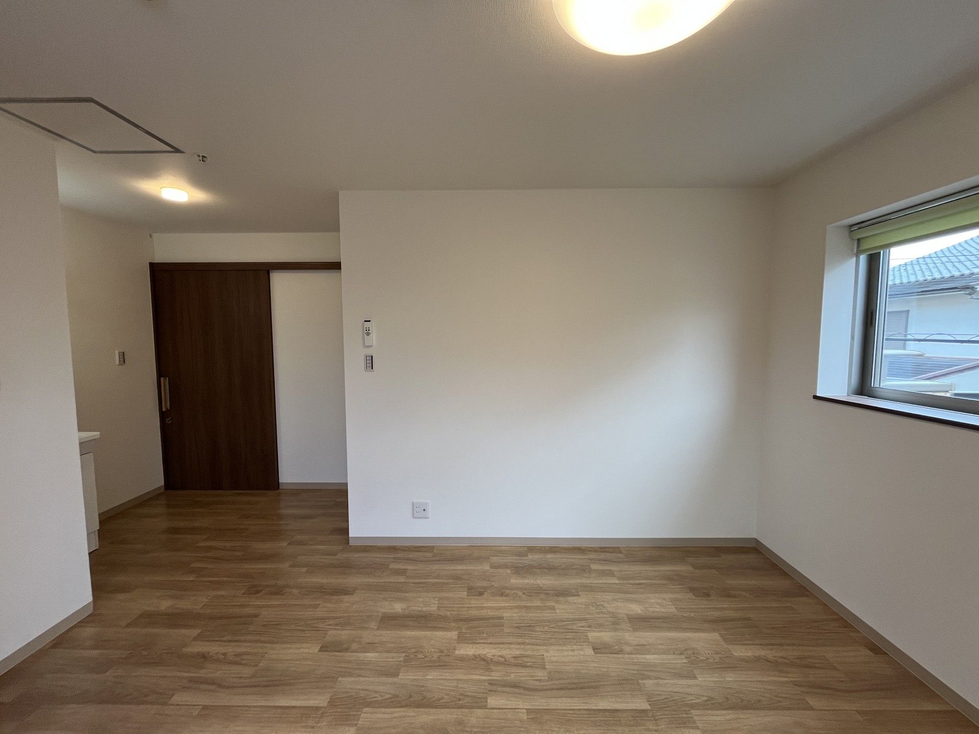 明るい部屋の一角