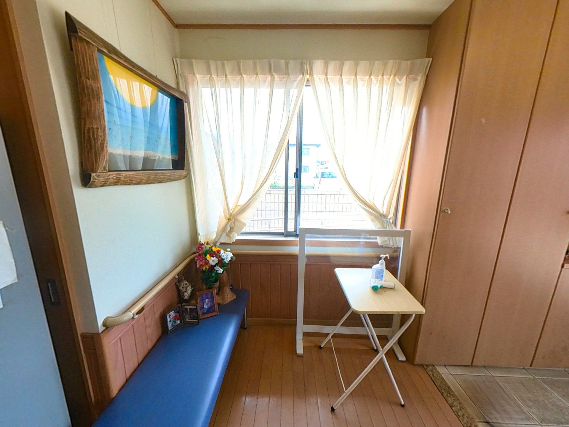 窓辺のくつろぎスペース