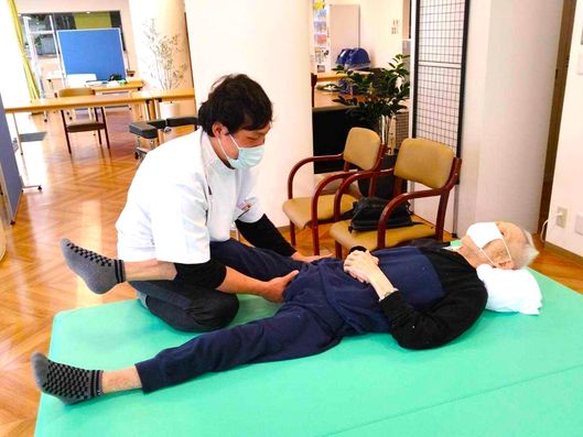 理学療法士によるリハビリ