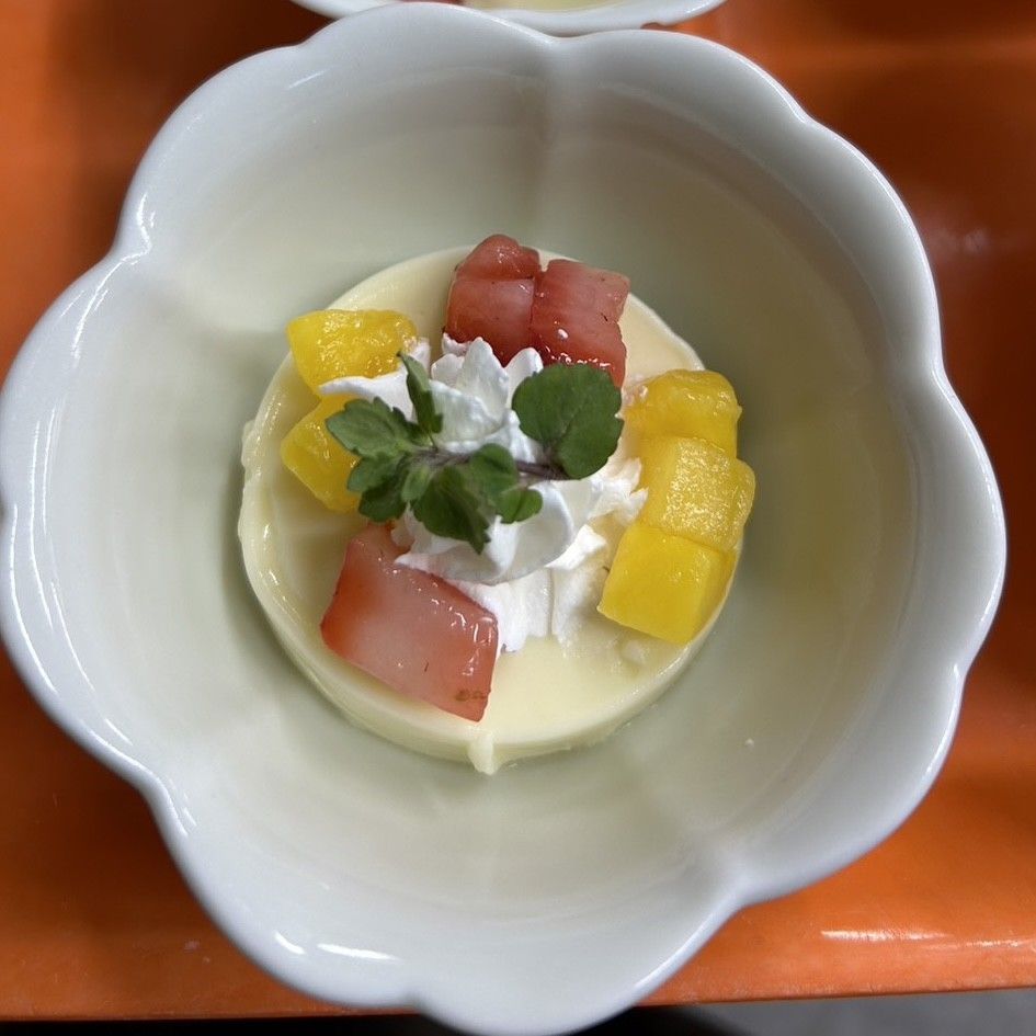 彩り豊かな手作りデザート