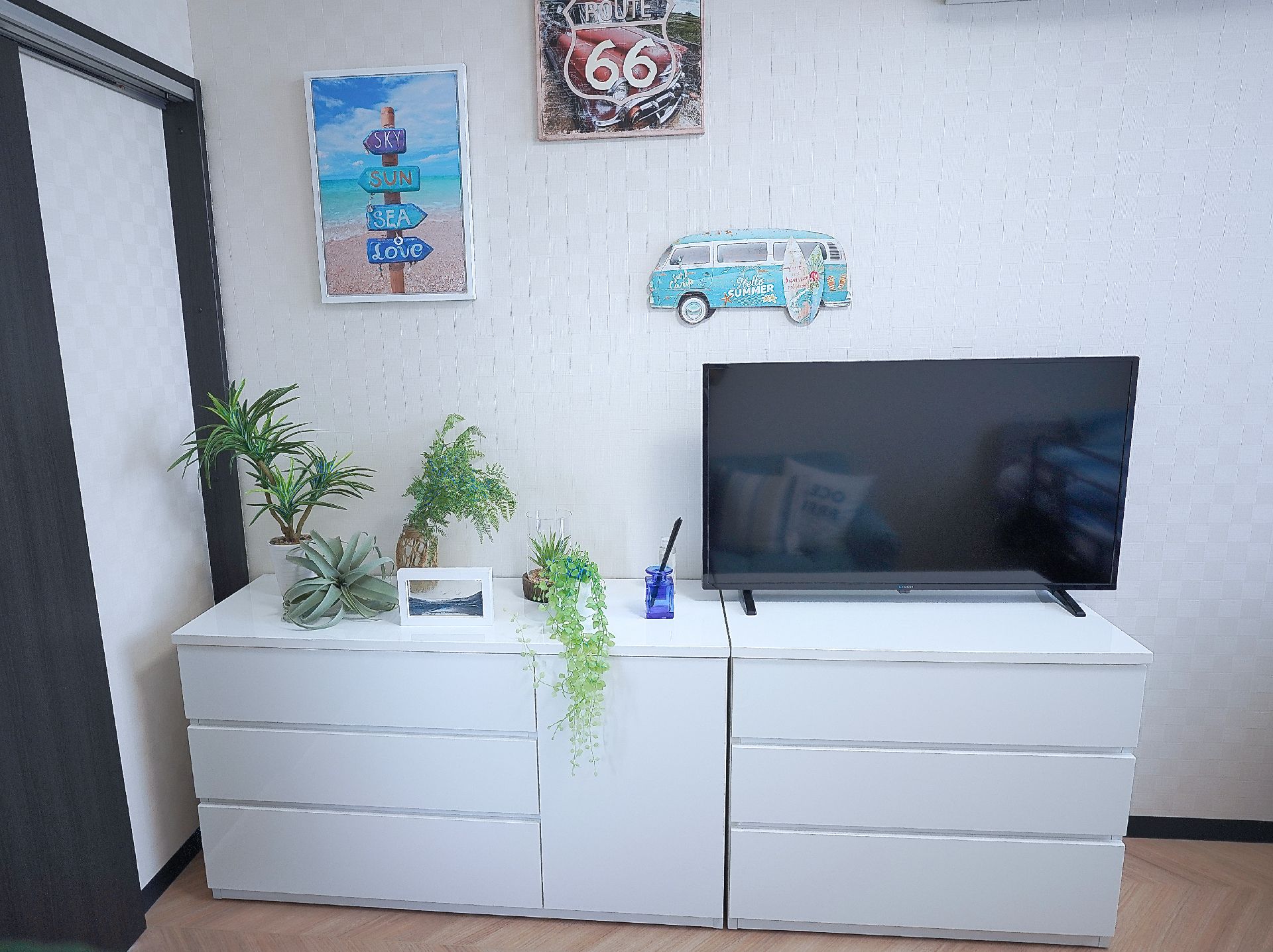 テレビのある居室