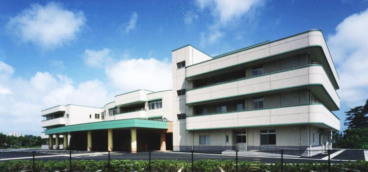 ゆとりある施設の外観