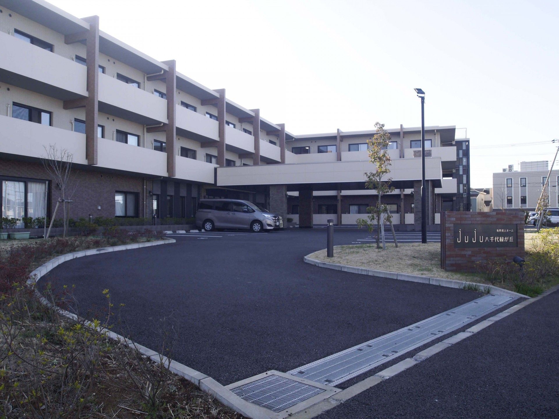 快適な居住空間エントランス