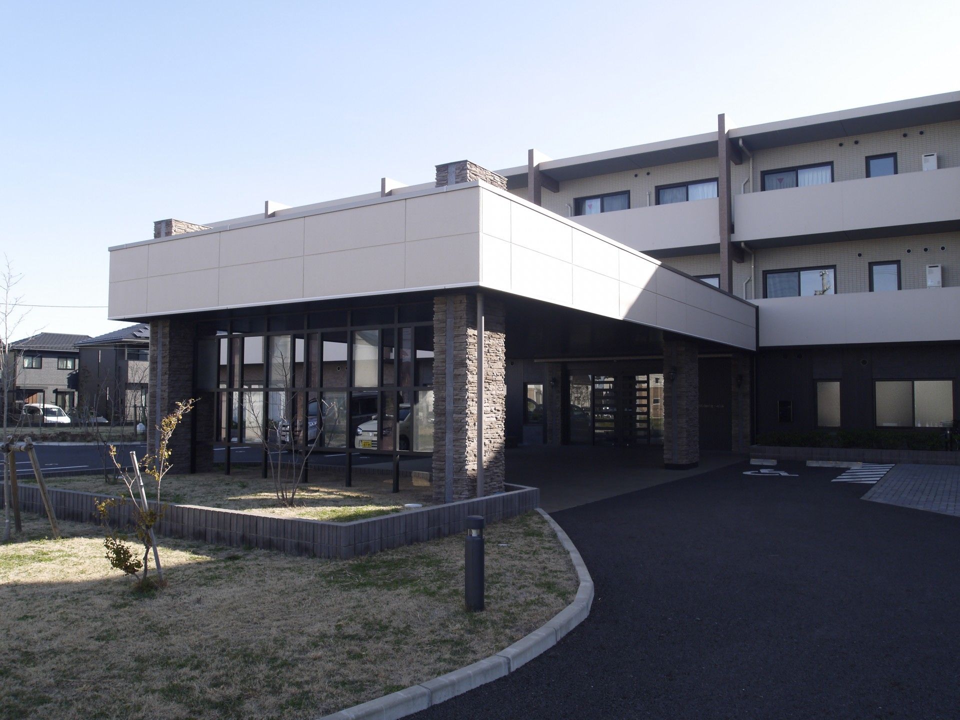 広々としたエントランス