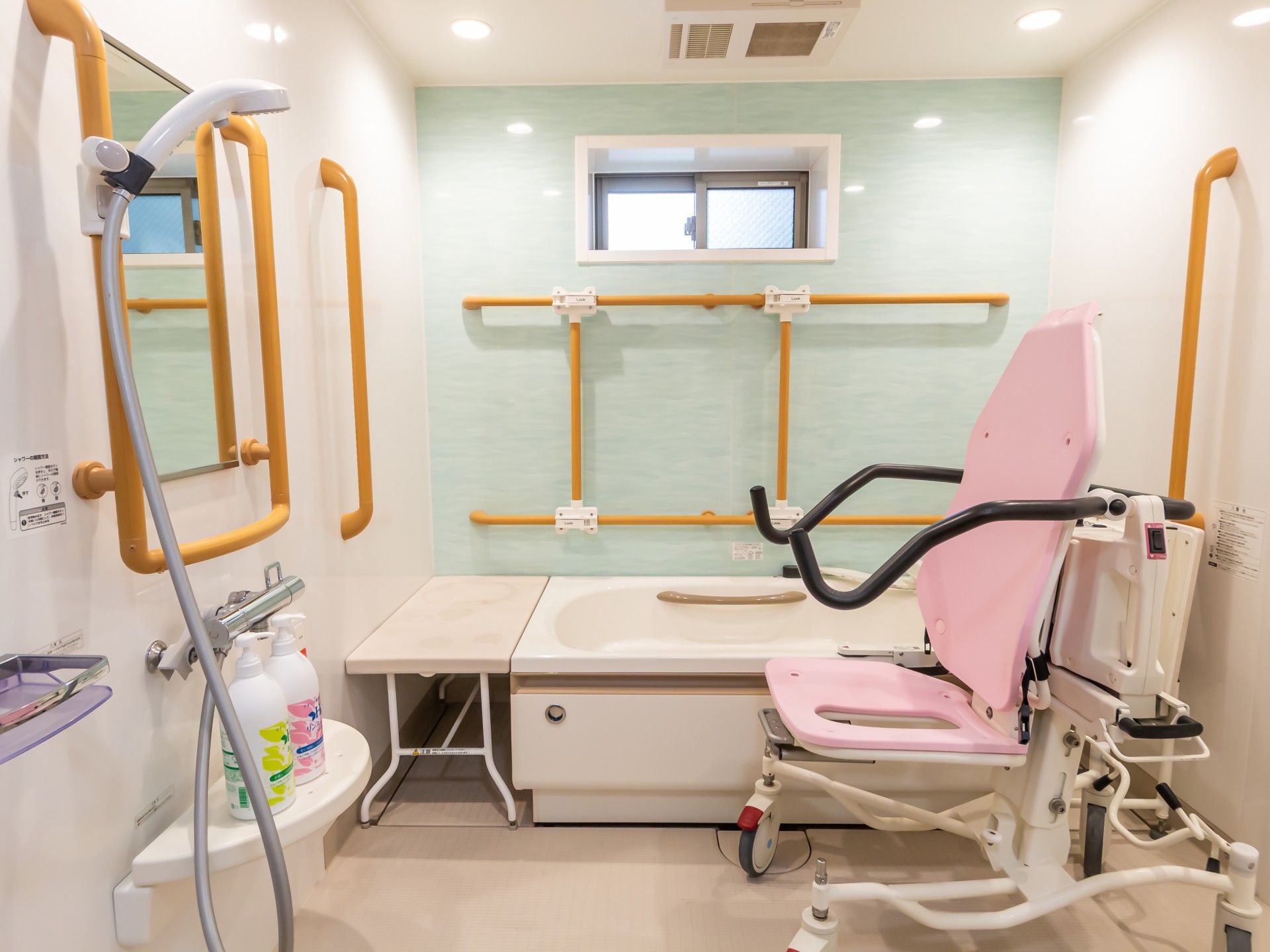 安全な入浴設備