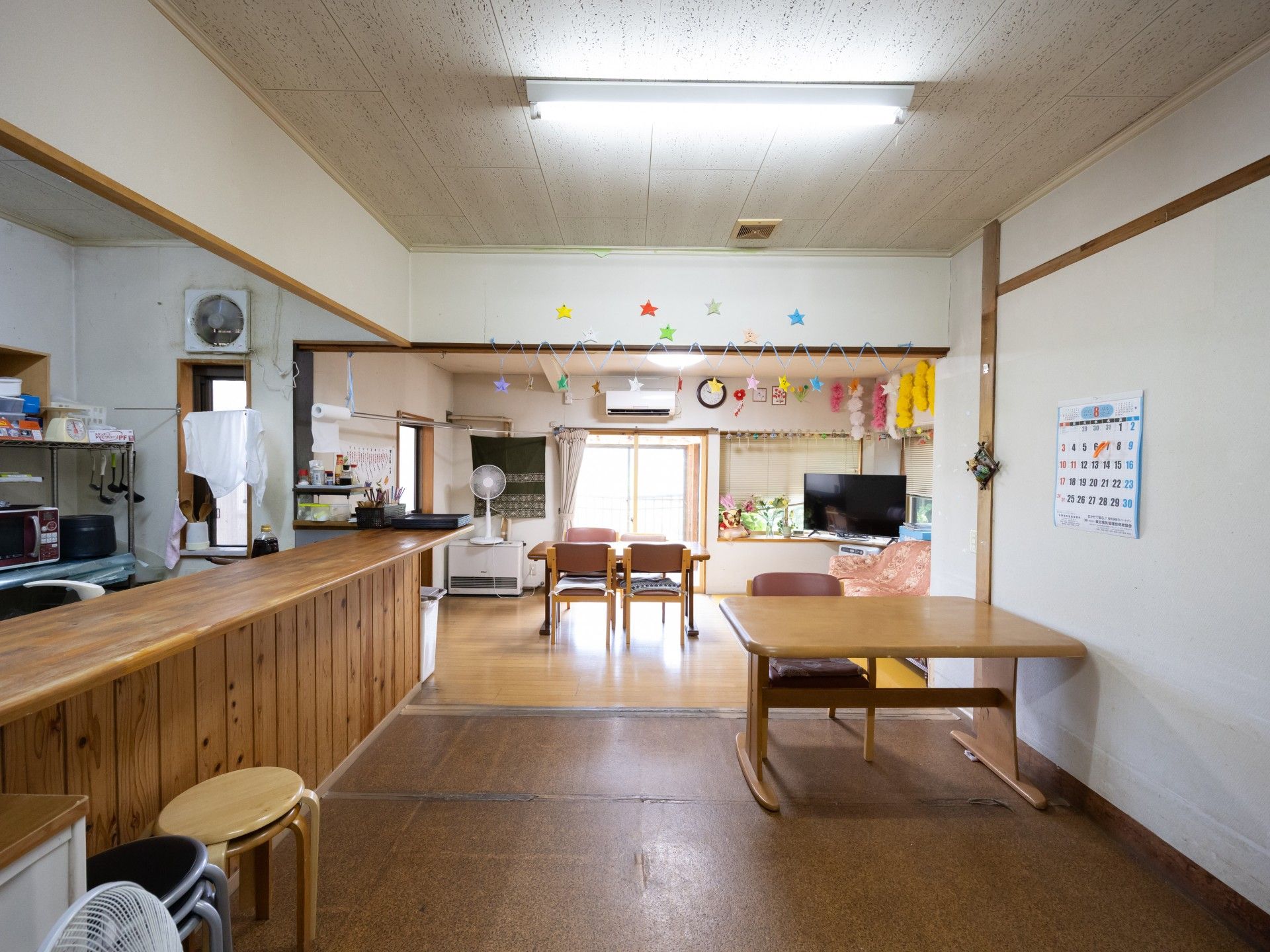 くつろぎの共有スペース