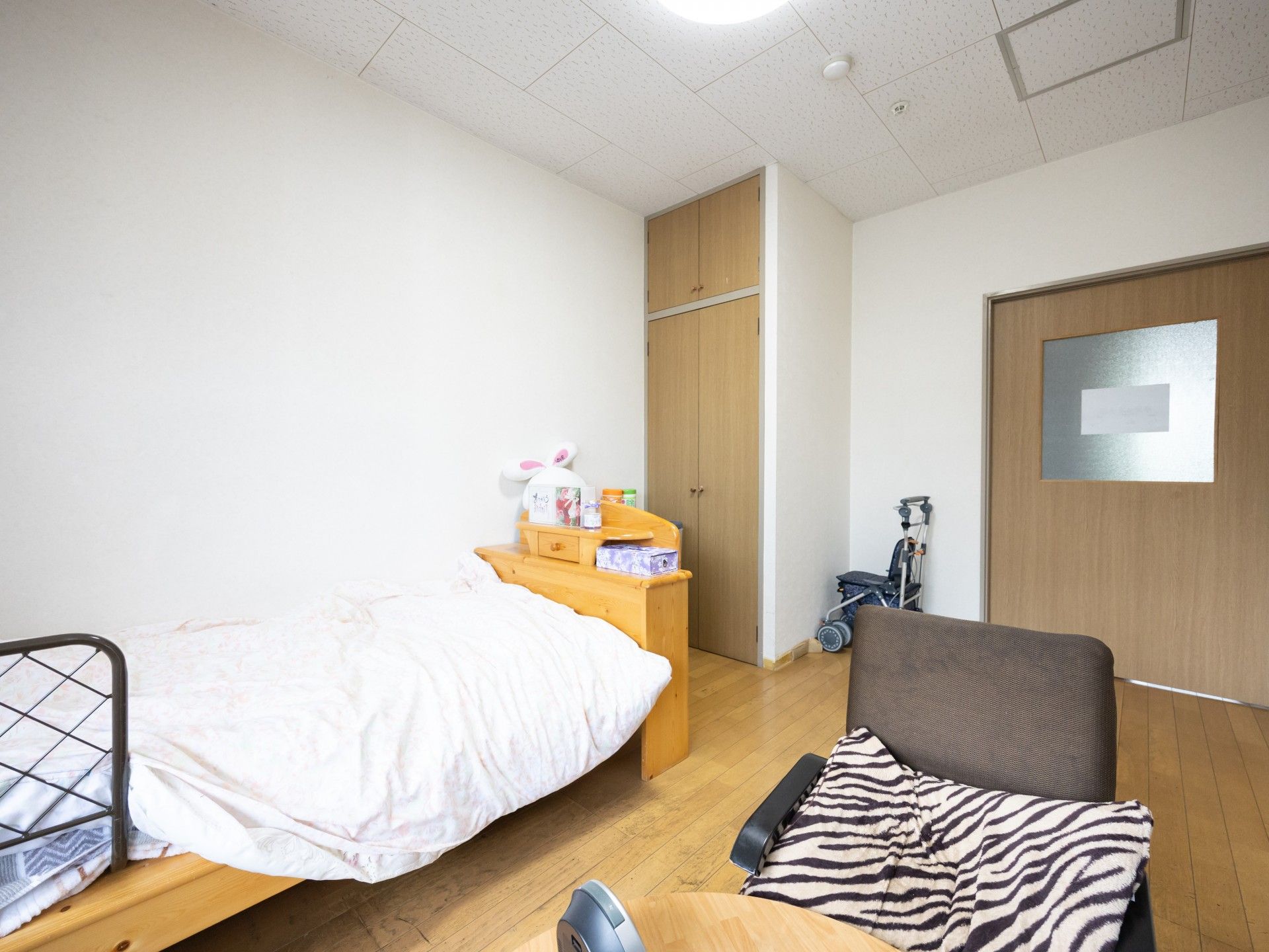 落ち着いた個室の一角