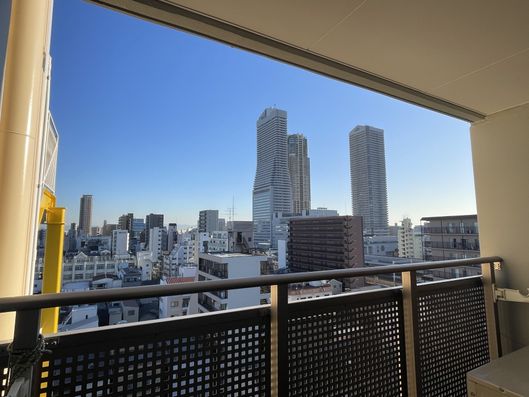 ベランダからの景色(9階南向き)