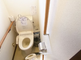 介護施設の木目調トイレスペース