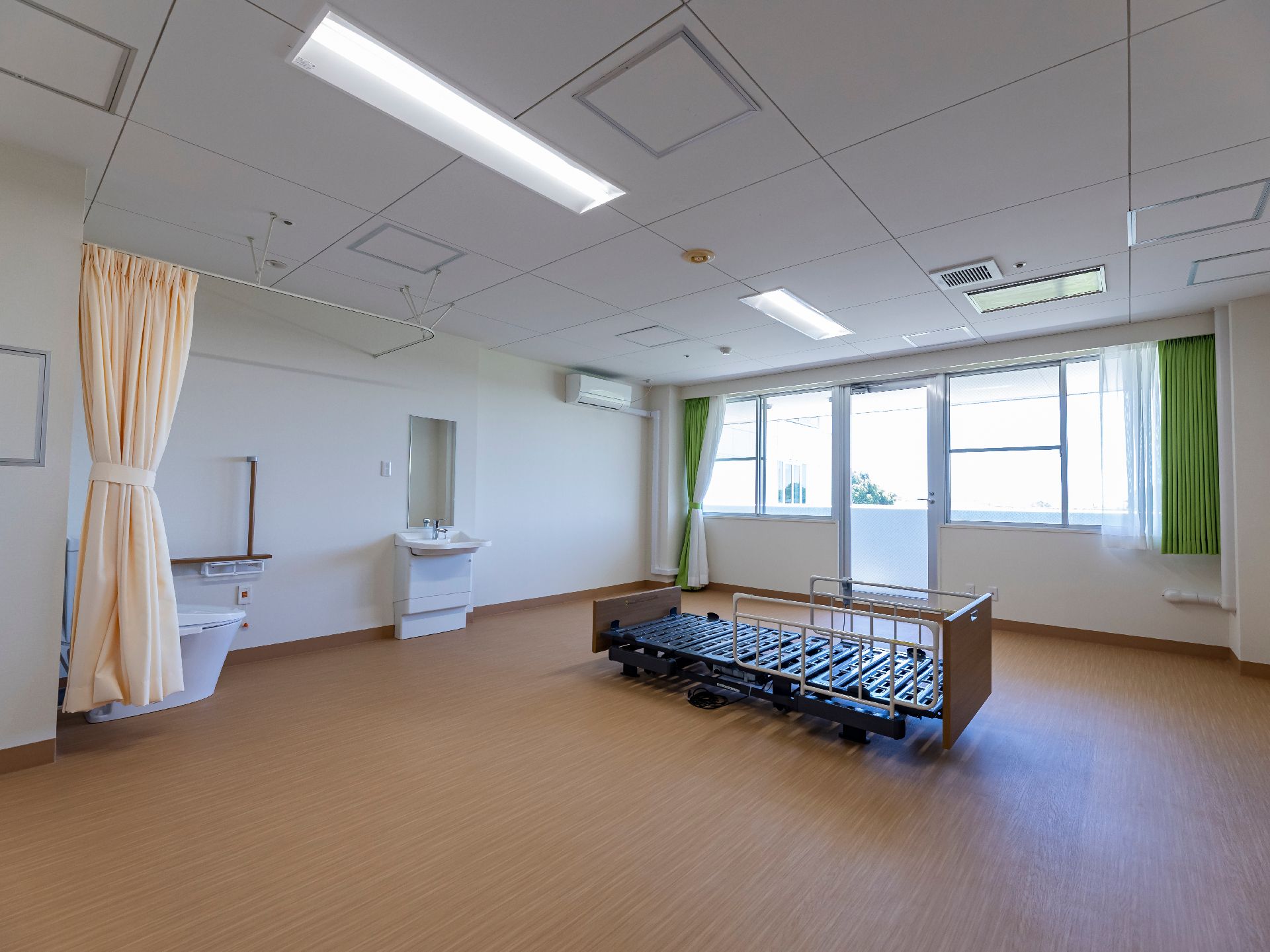 プライベート時間を過ごせる居室