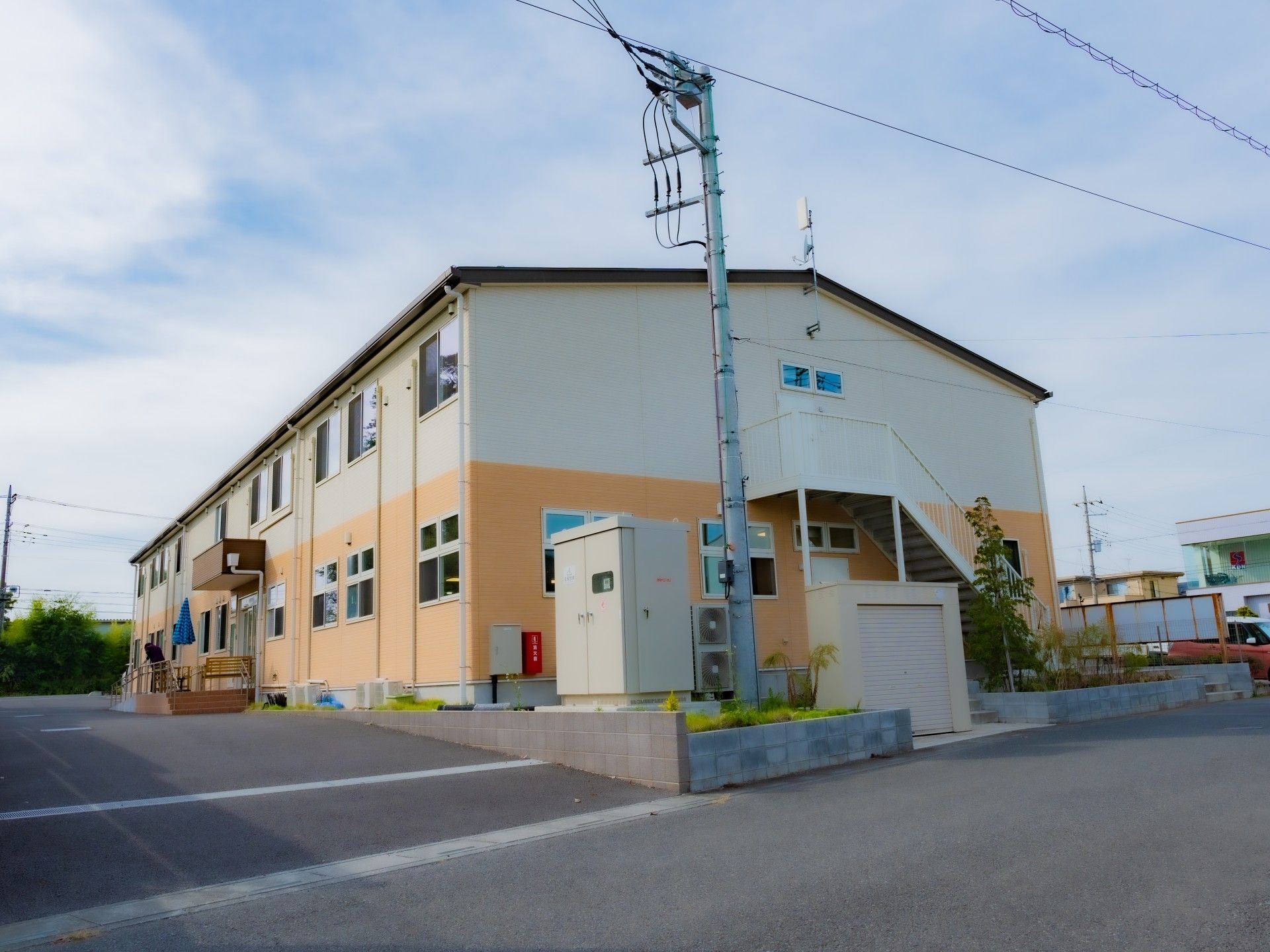 2階建ての建物