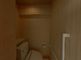 快適なトイレ付きの居室