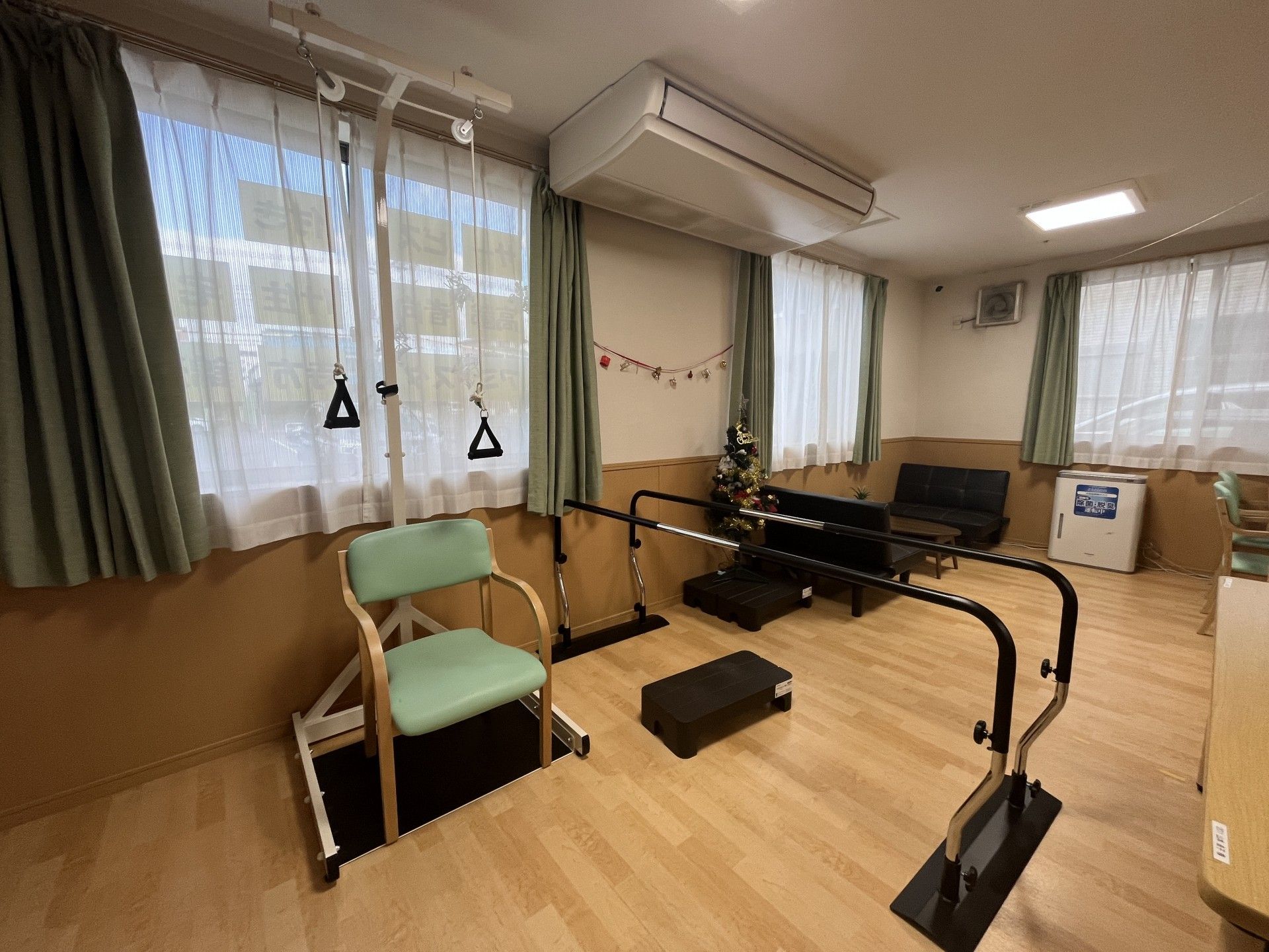 リハビリ用具のある部屋